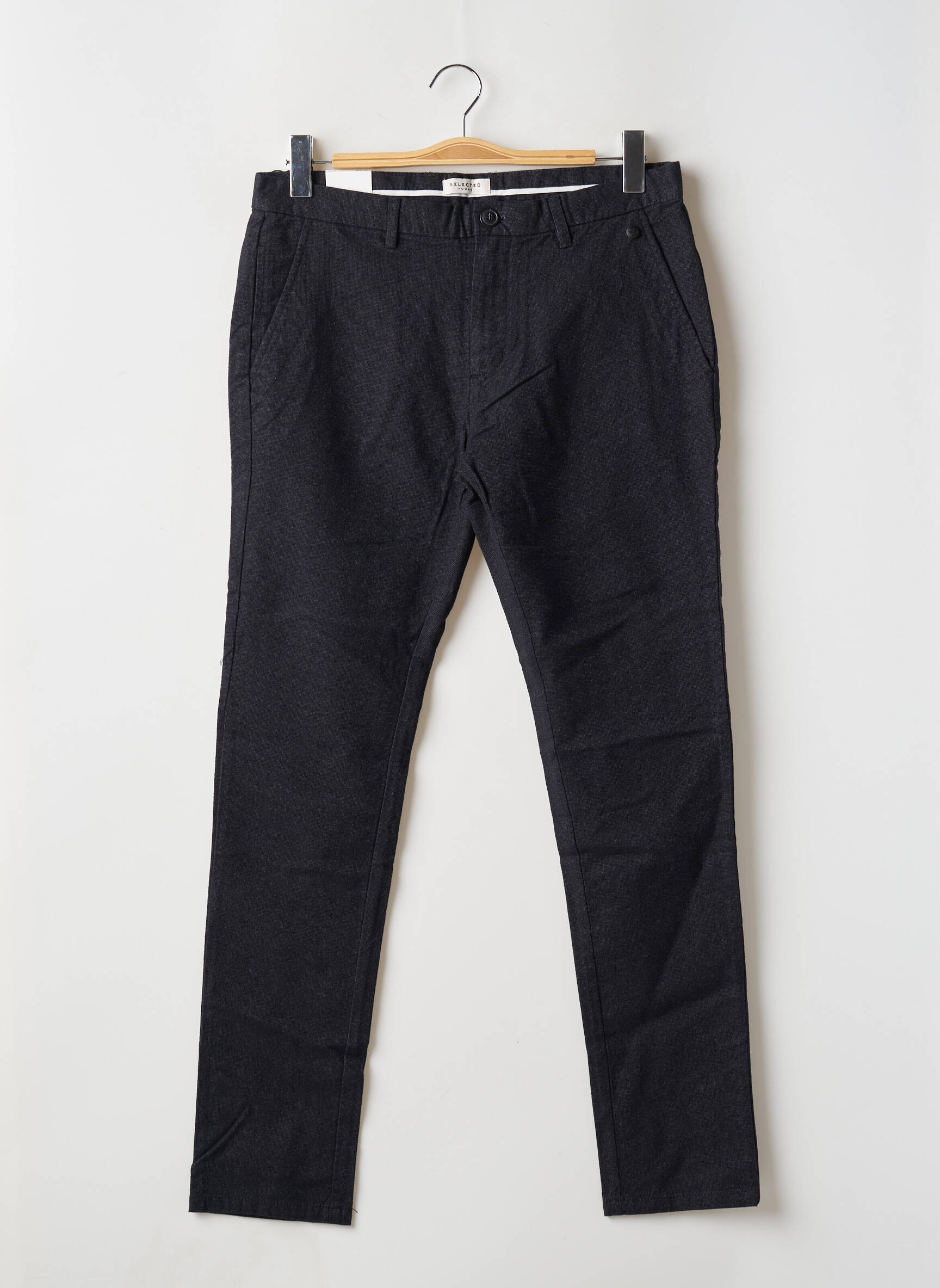 Chino kelnė juodas SELECTED vyras