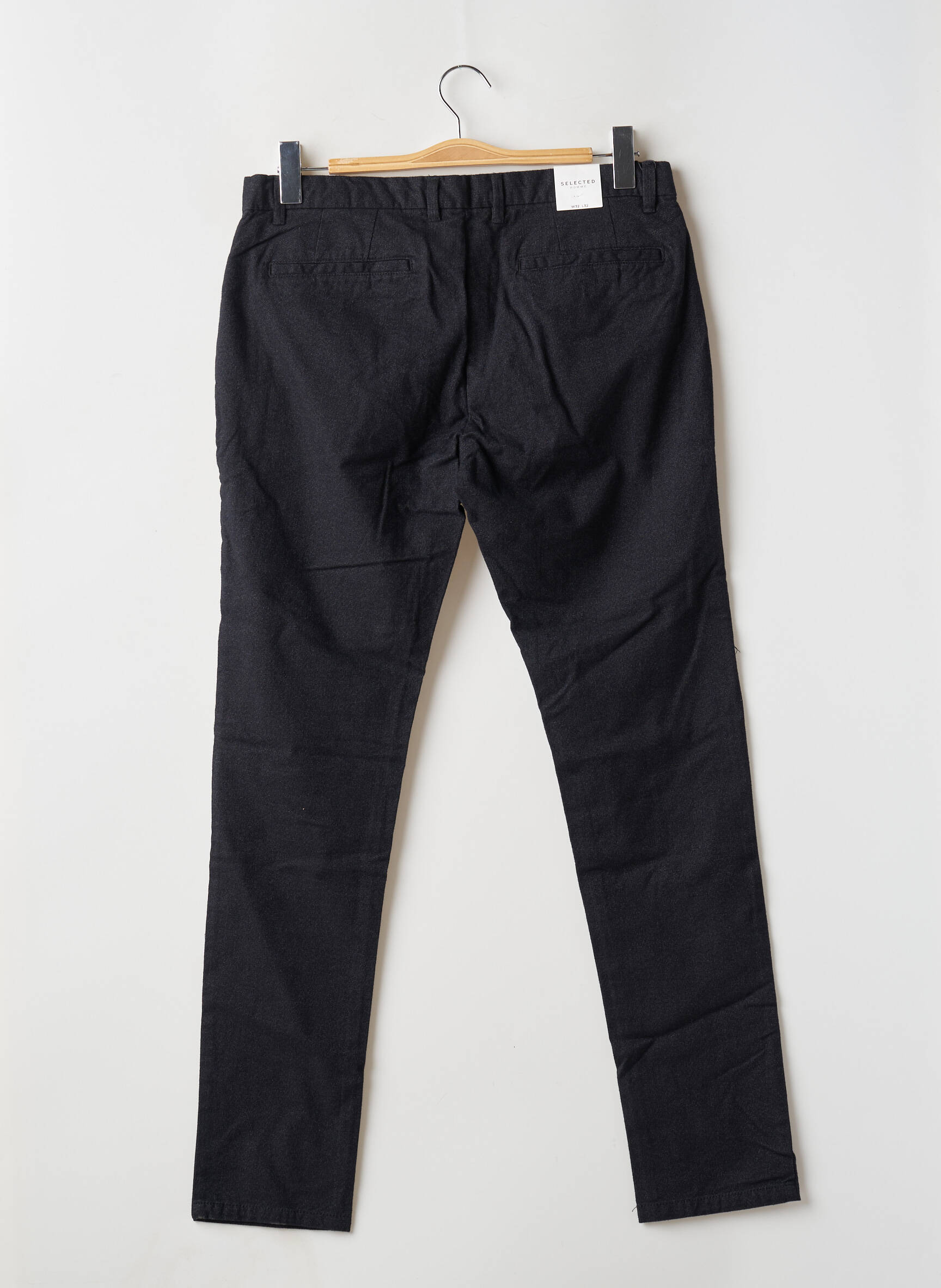 Chino kelnė juodas SELECTED vyras