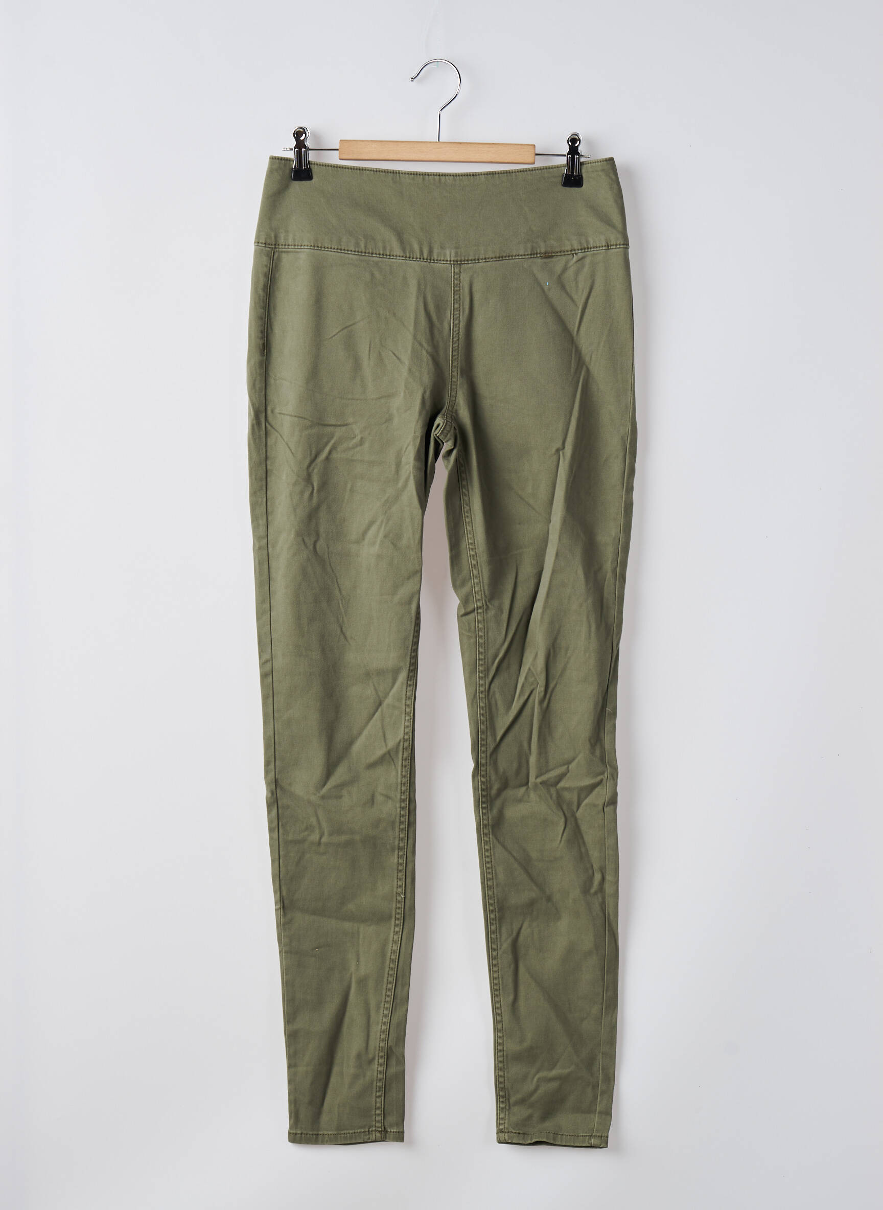 Jegging žalias PIECES moteris