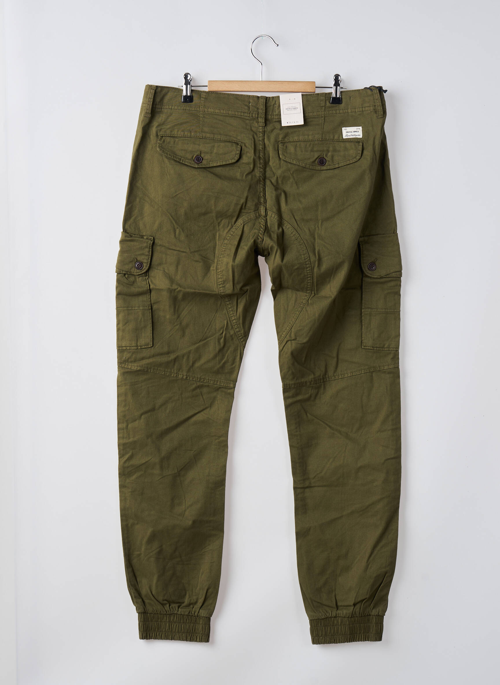 Chino kelnė žalias JACK & JONES vyras