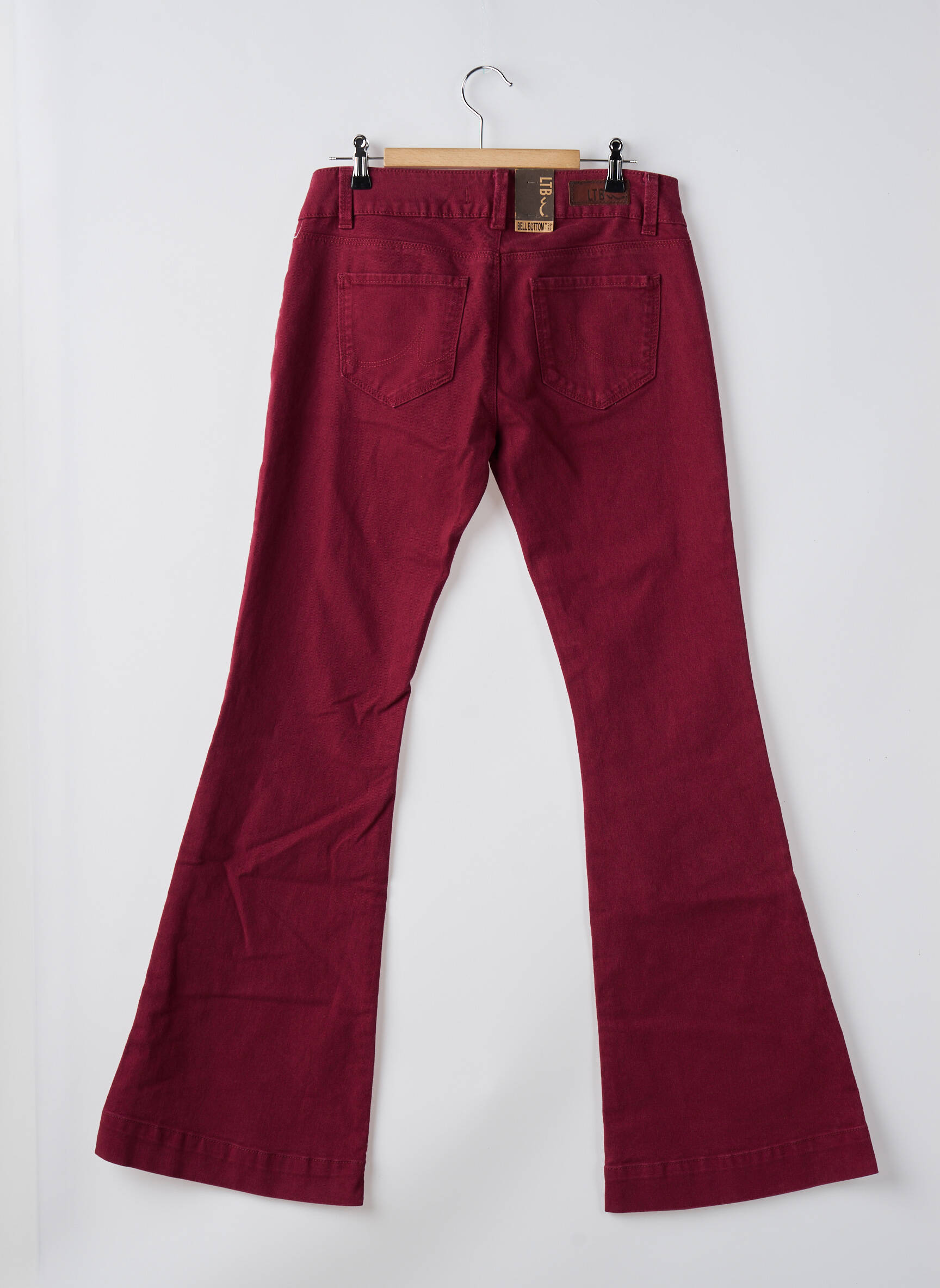 Bootcut džinsai raudona LTB moteris