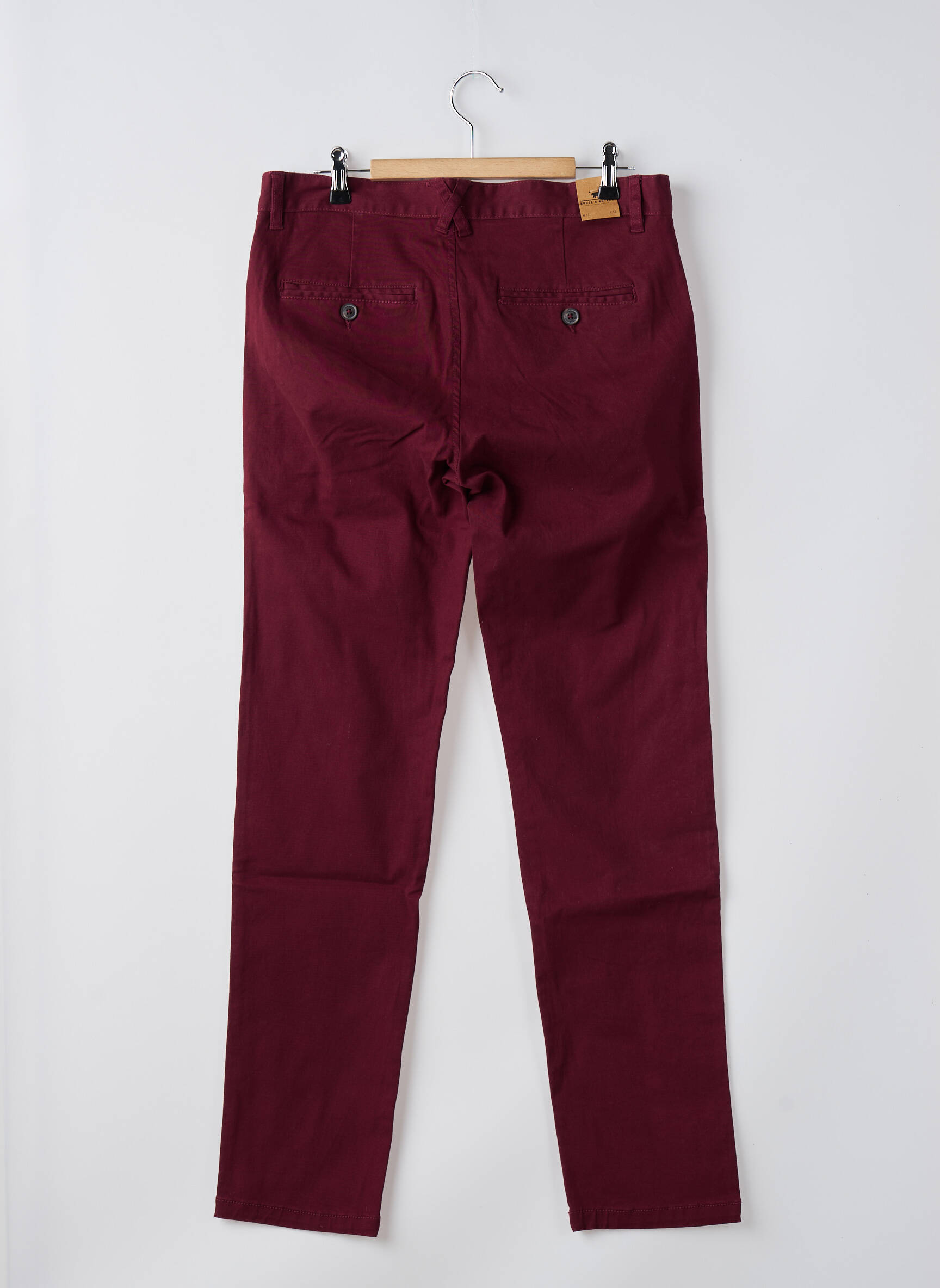 Chino kelnė raudona BRUCE & BUTLER  vyras