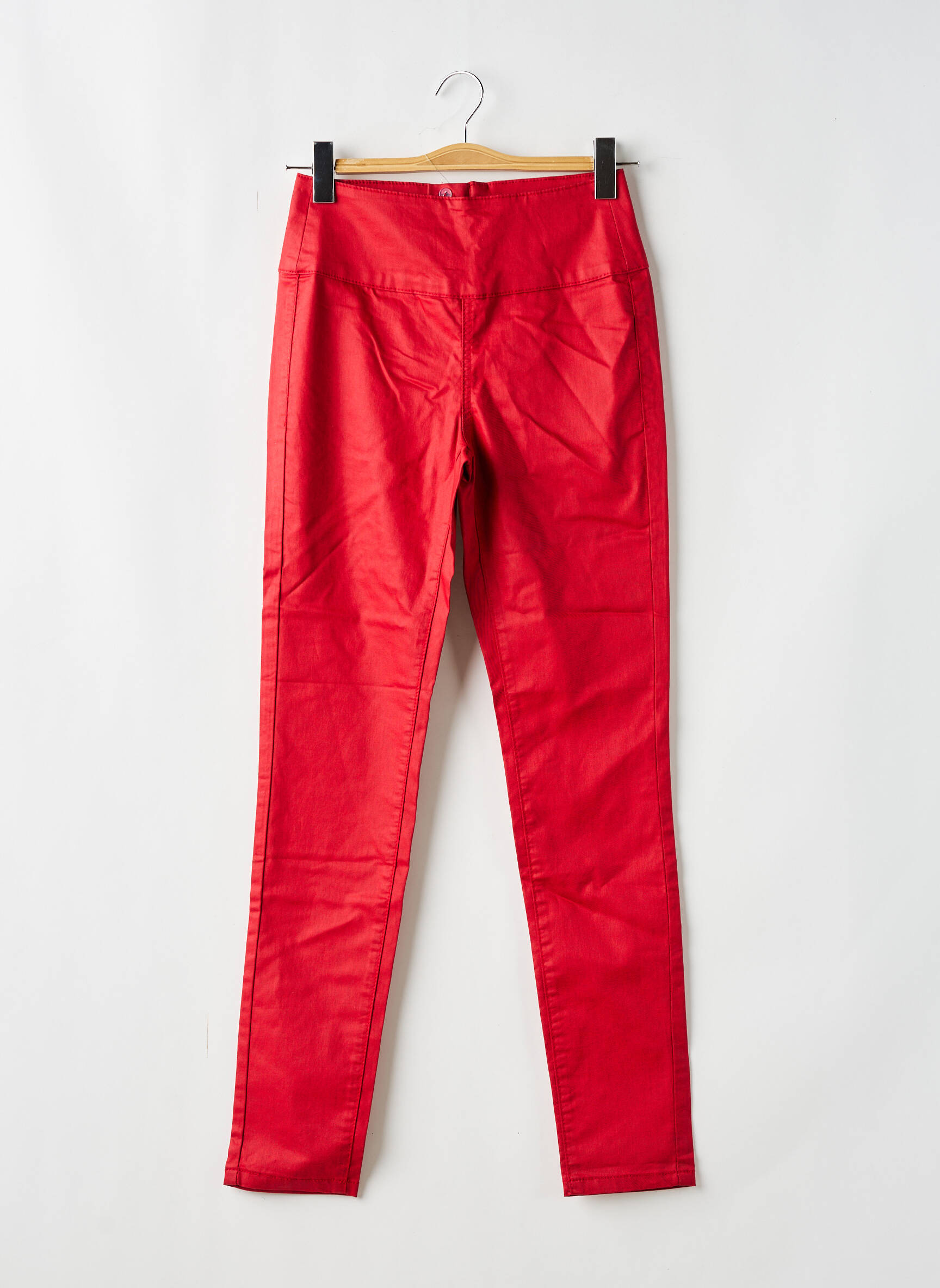 Legingas raudona PIECES moteris