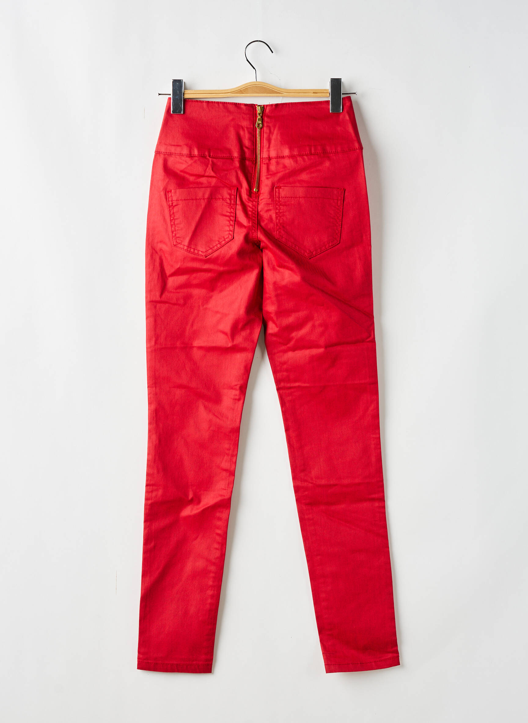 Legingas raudona PIECES moteris