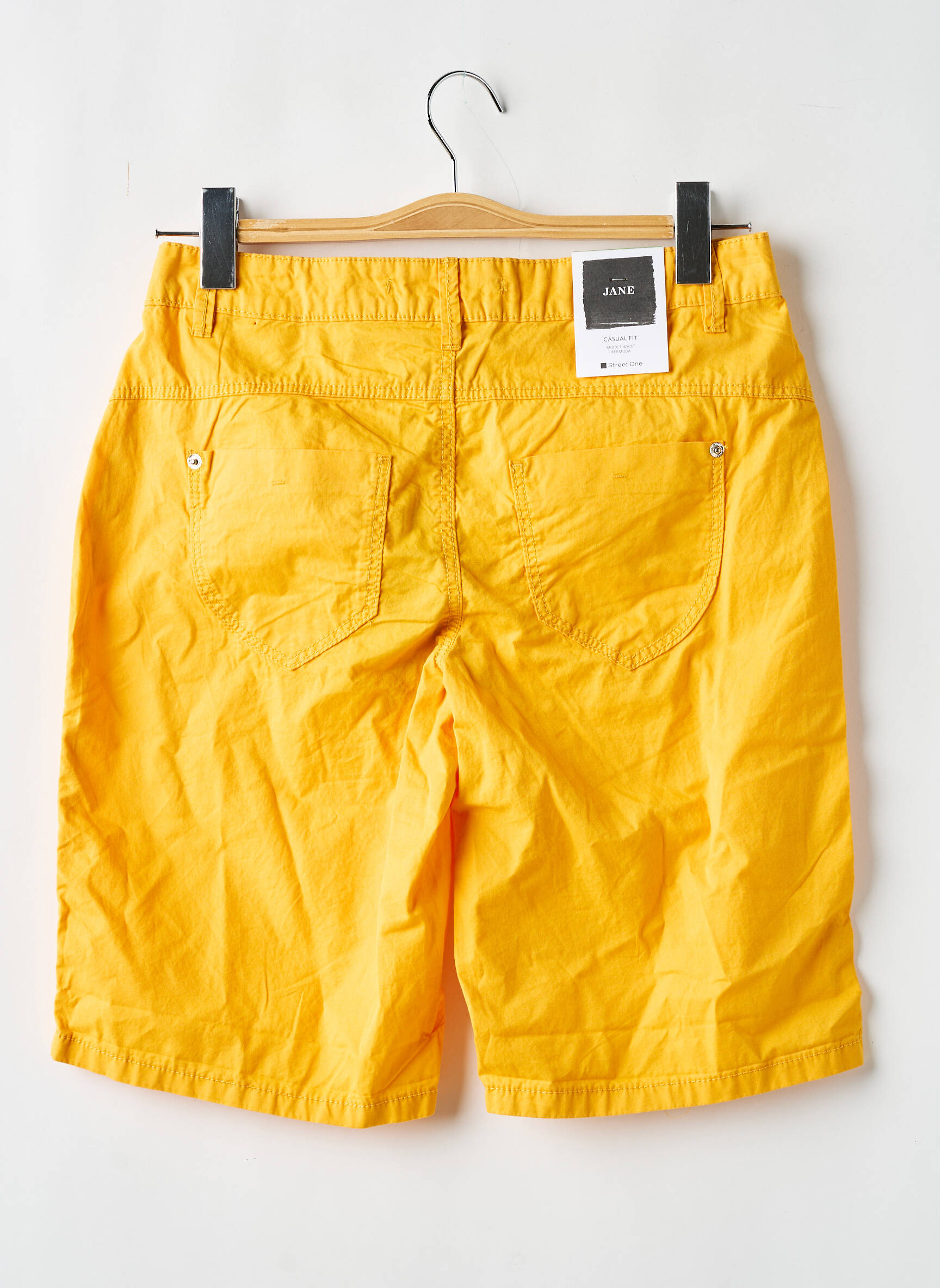 Bermudas geltona STREET ONE moteris