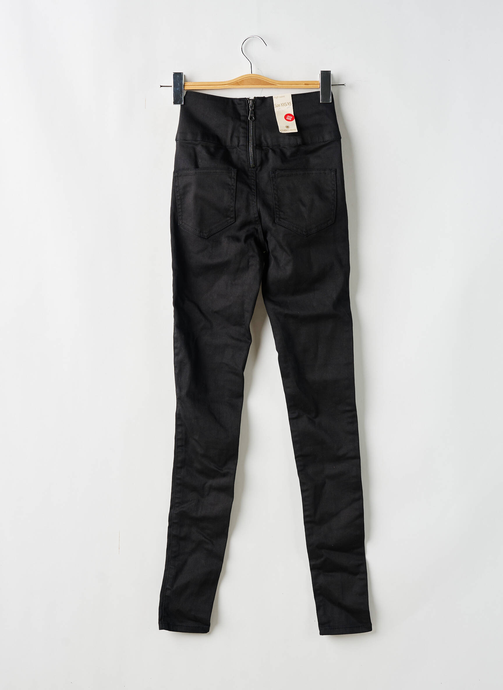 Jegging juodas PIECES moteris