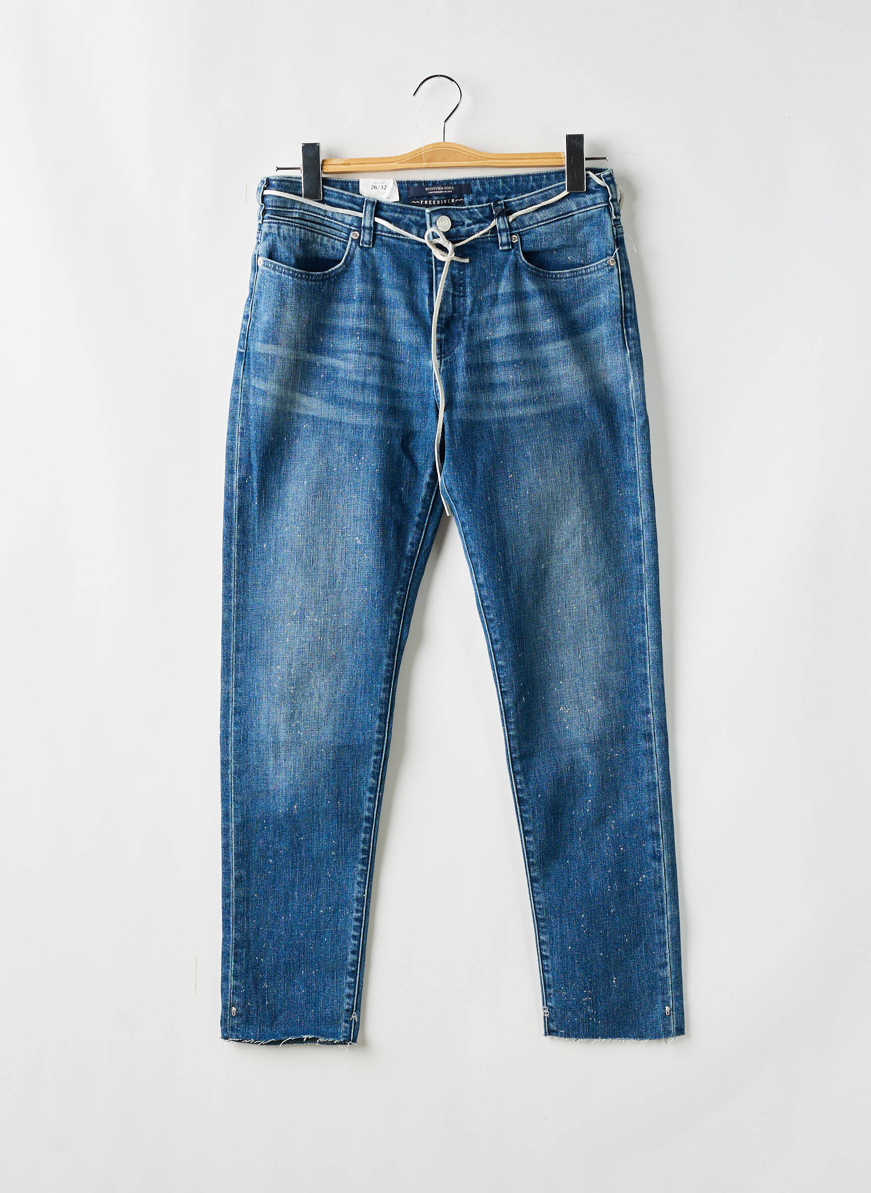 Lieknos džinsai mėlyna SCOTCH & SODA moteris