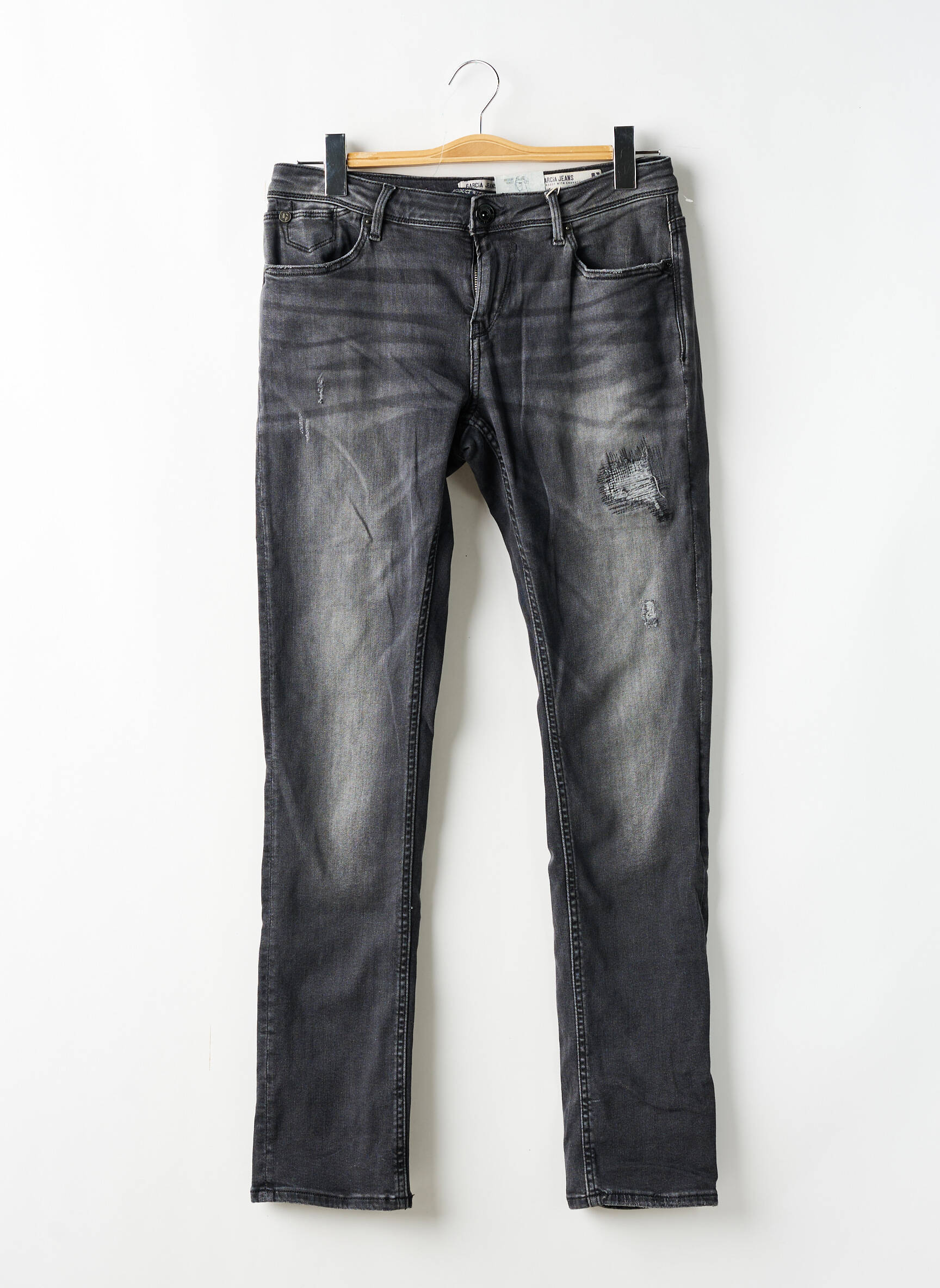 Lieknos džinsai pilka GARCIA moteris