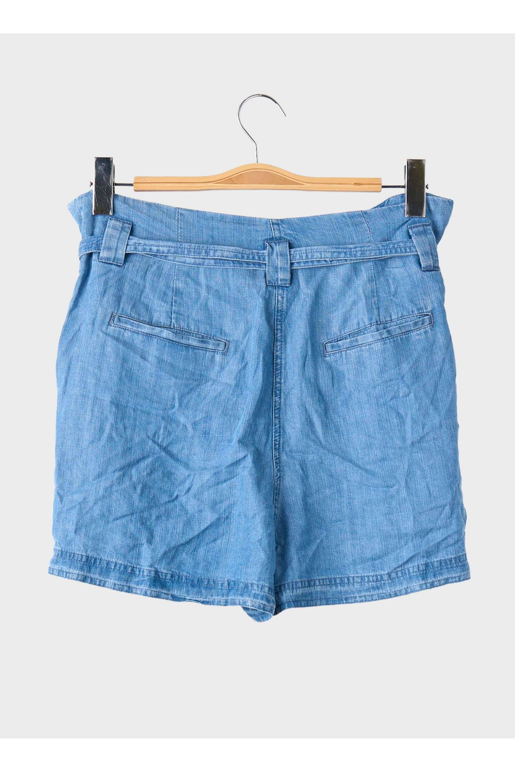 Šortas mėlyna SUPERDRY moteris