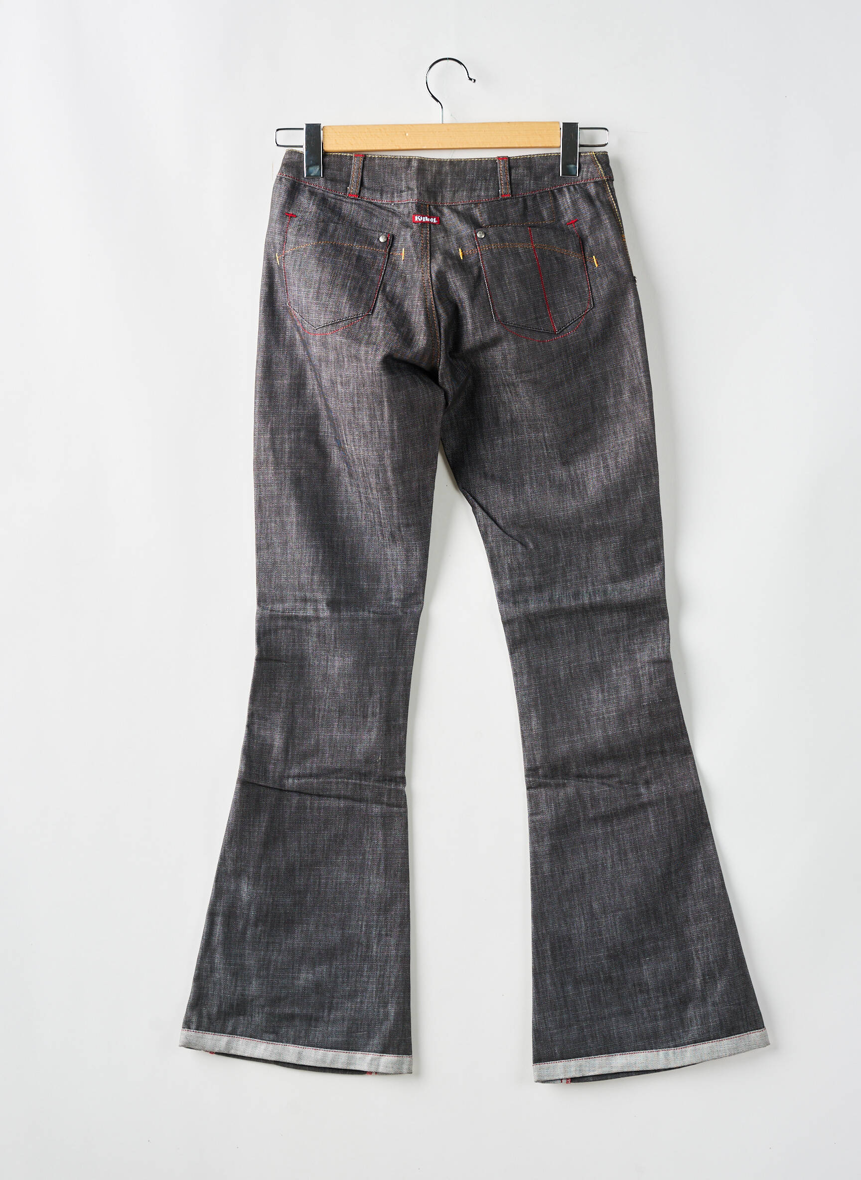 Bootcut džinsai kišenės pilka KILLAH moteris