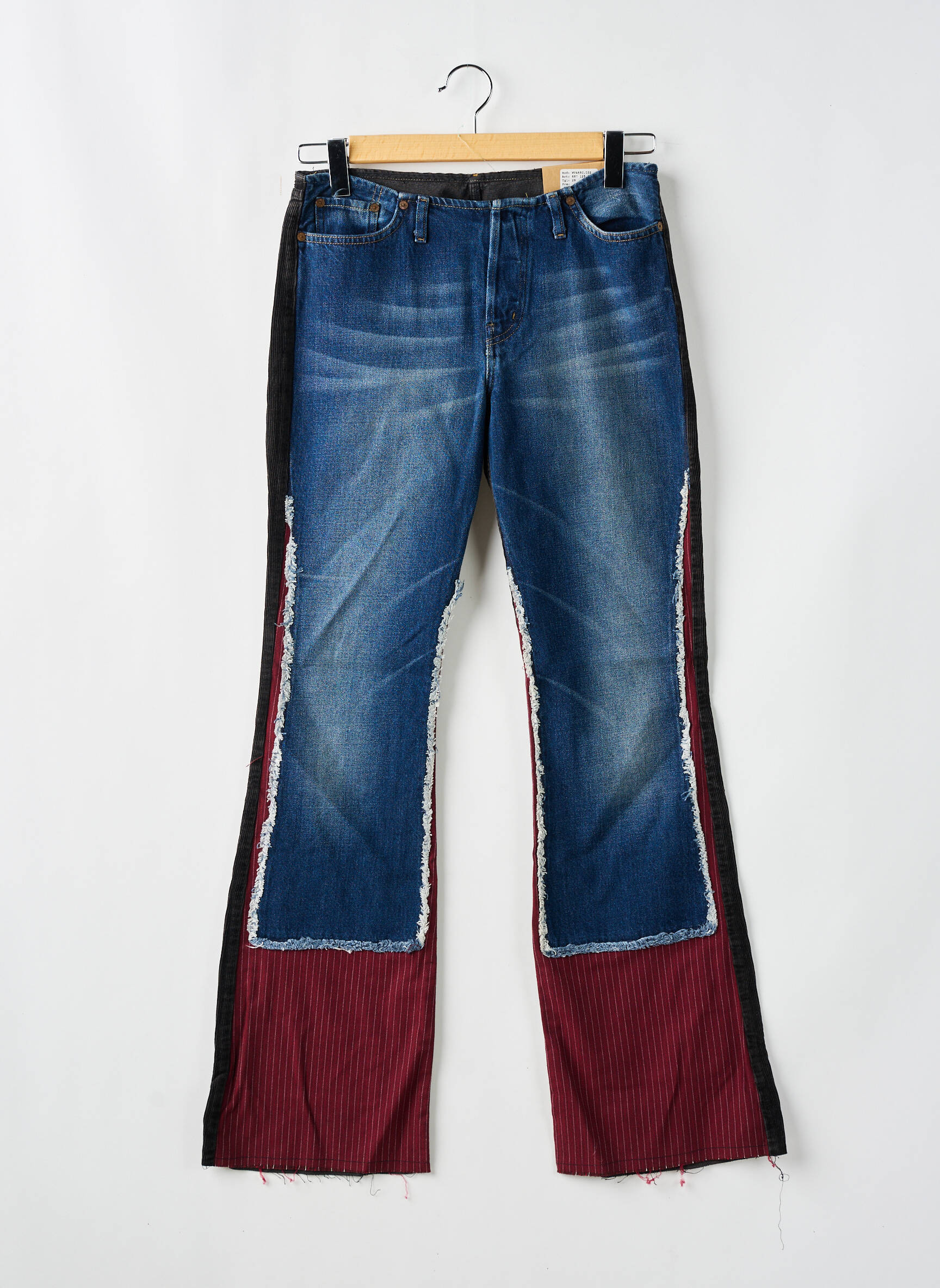 Bootcut džinsai kišenės mėlyna REPLAY moteris
