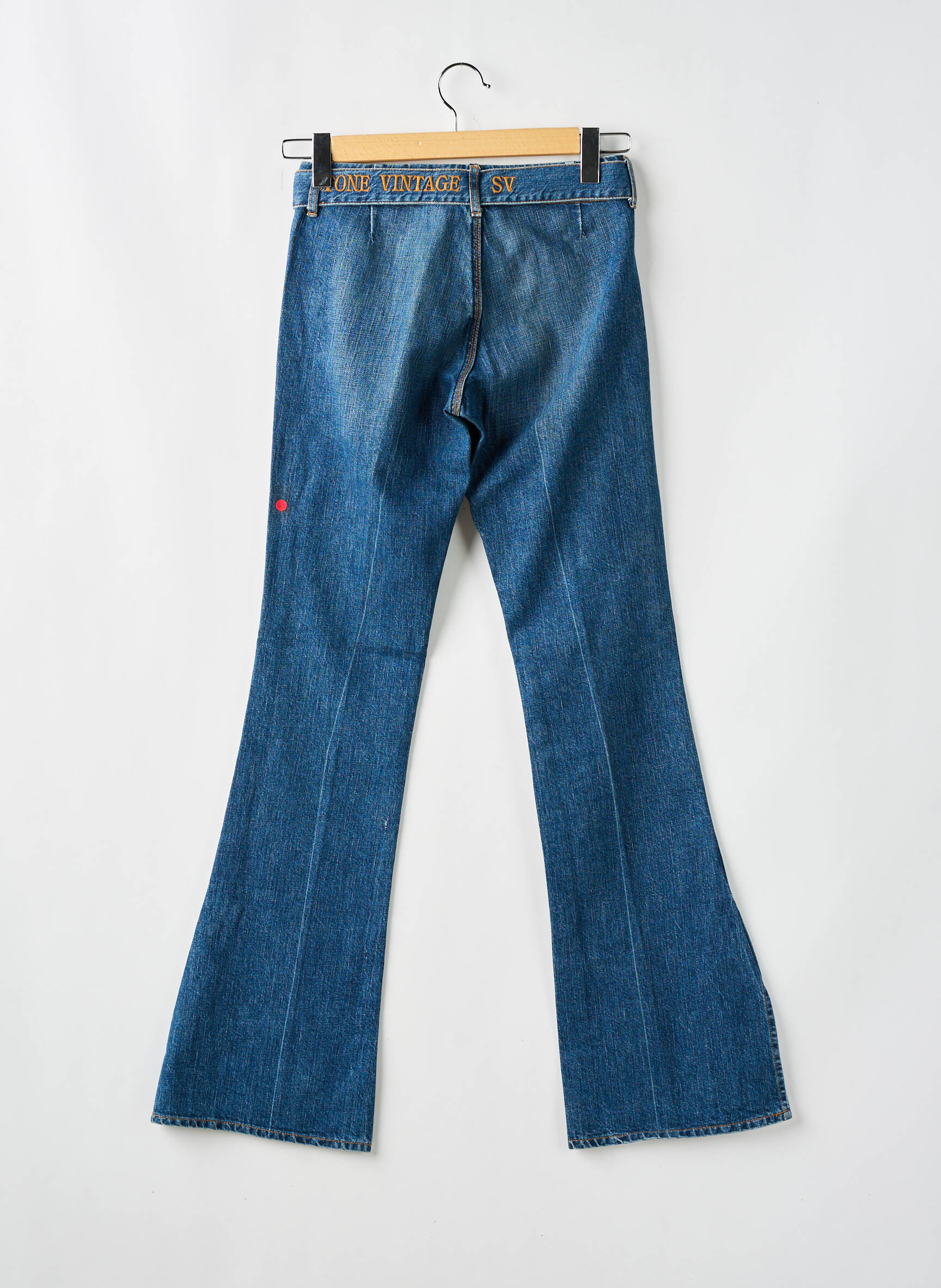 Bootcut džinsai aukšta talija aukšta talija mėlyna CORLEONE moteris