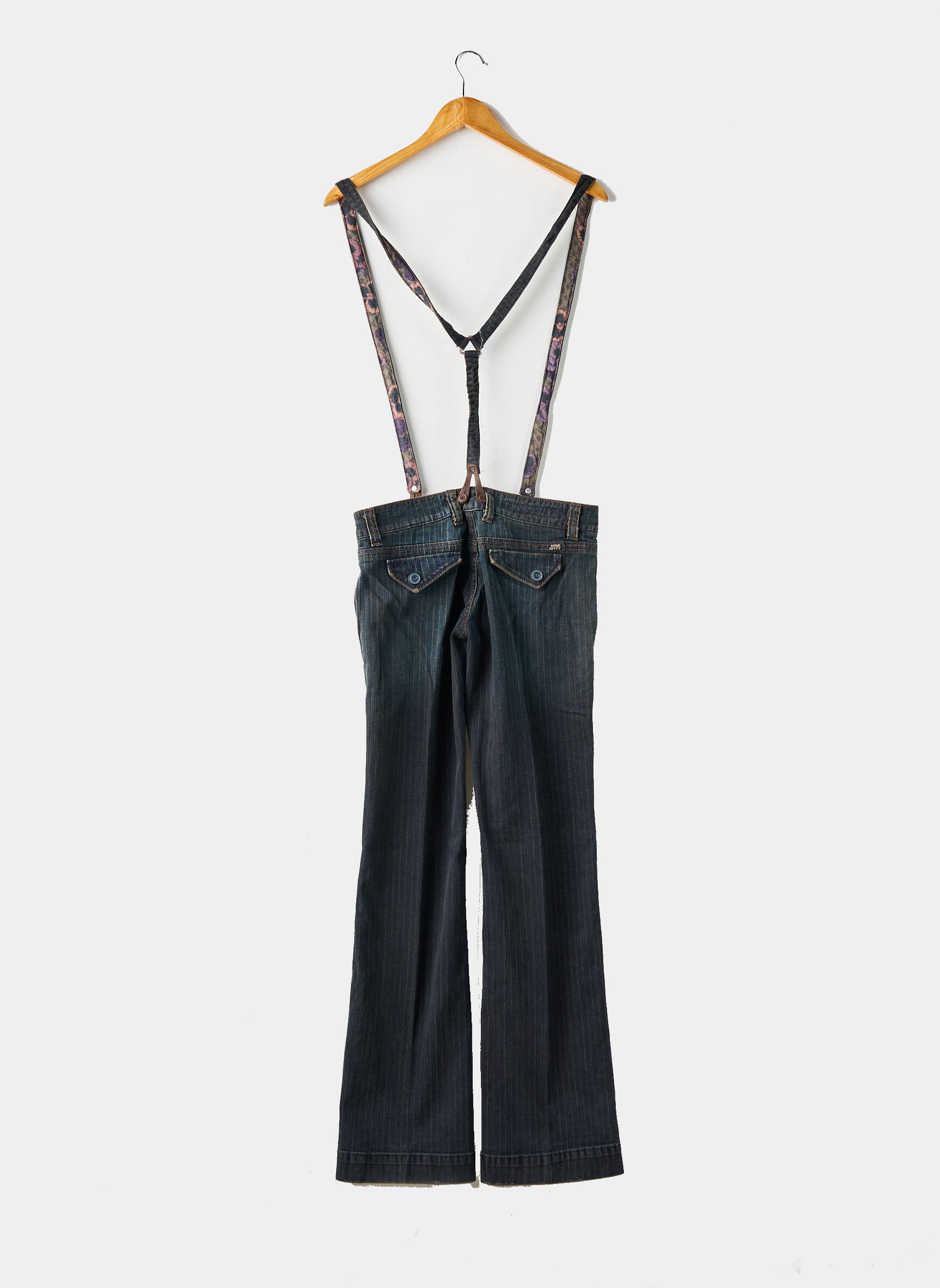 Bootcut džinsai kišenės mėlyna MISS SIXTY moteris