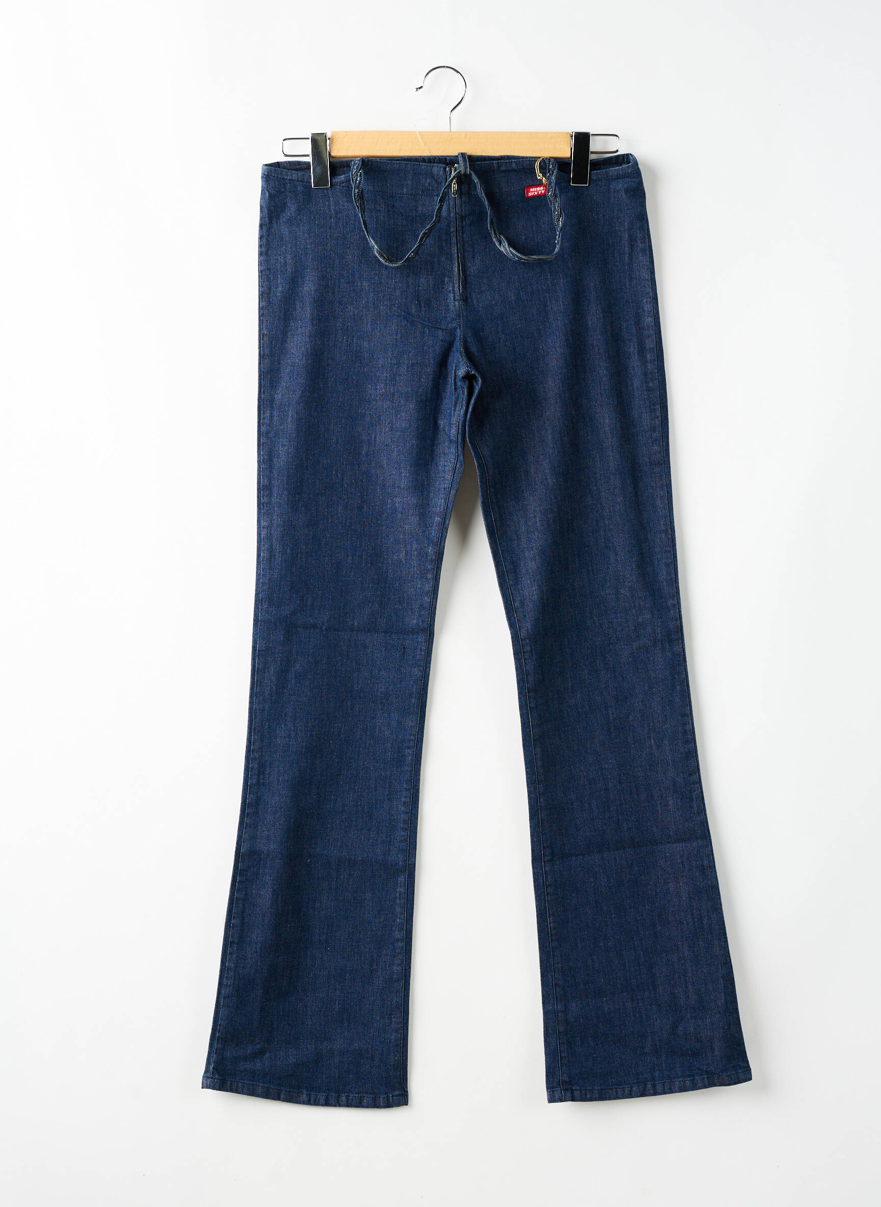 Bootcut džinsai aukšta talija aukšta talija mėlyna MISS SIXTY moteris