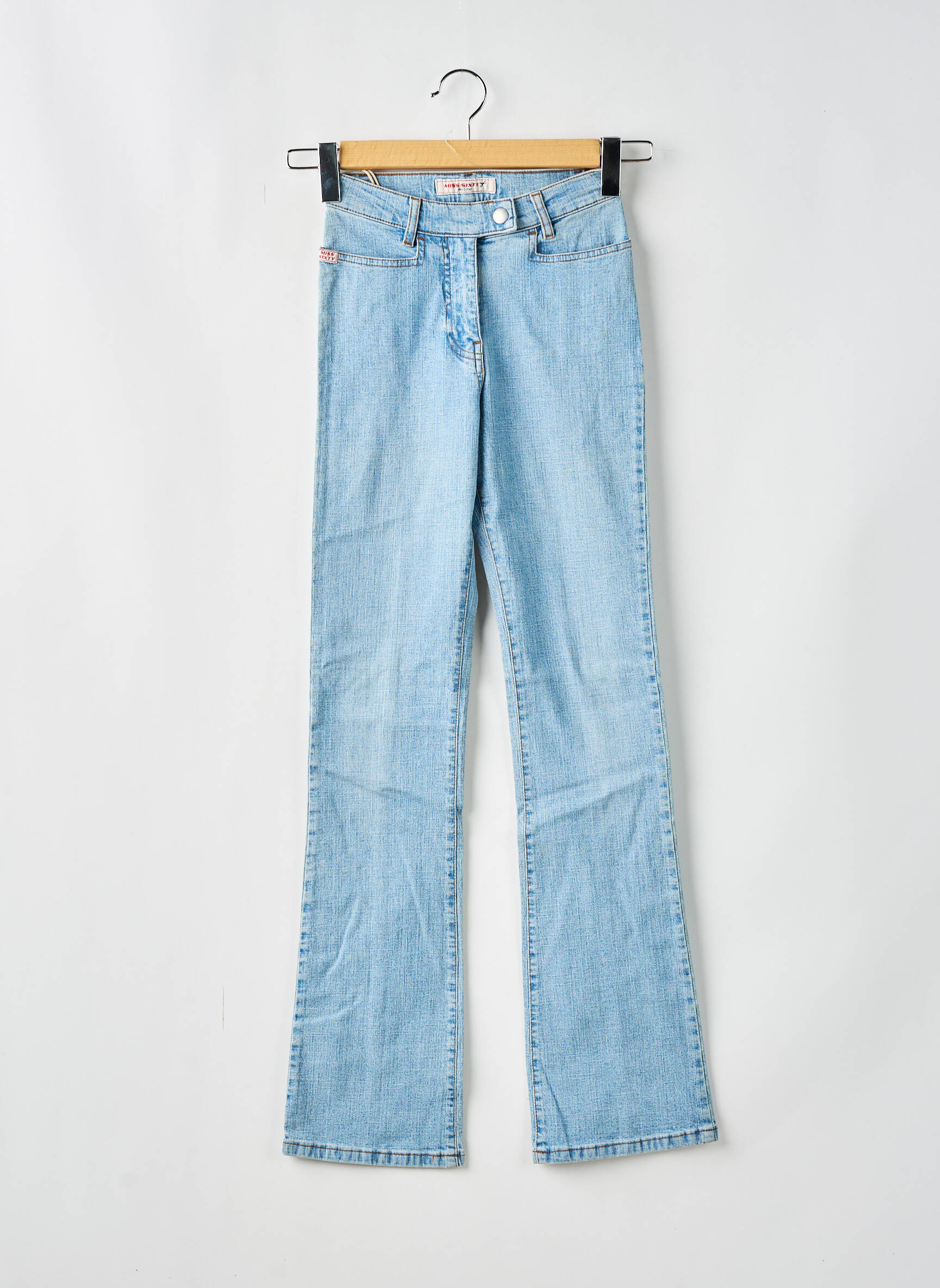 Bootcut džinsai aukšta talija aukšta talija mėlyna MISS SIXTY moteris