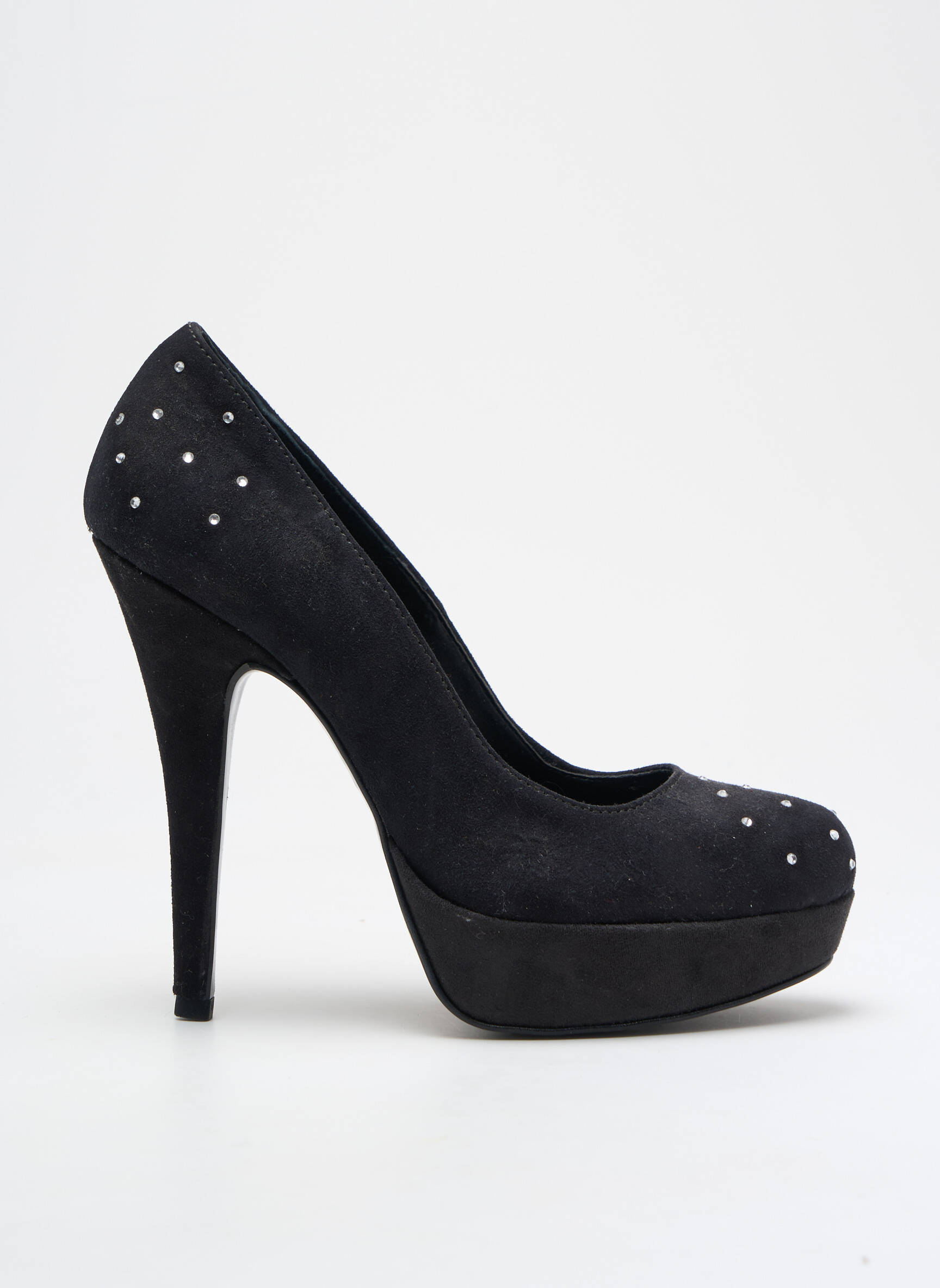 Aukštakulniai aukštas kulnas 10 cm ir daugiau aukštakulniai juodas NC1990 moteris