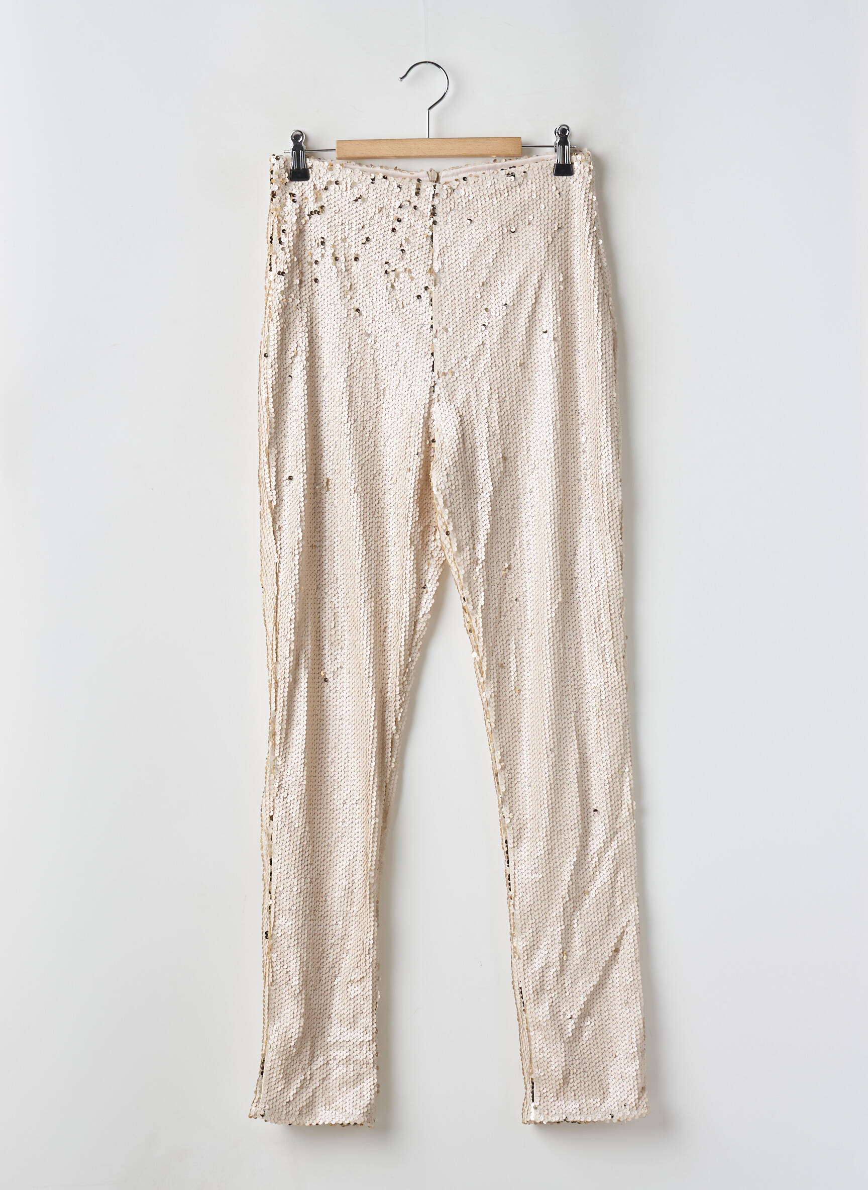 Lieknos kelnės aukšta talija aukšta talija bežinis BOOHOO moteris