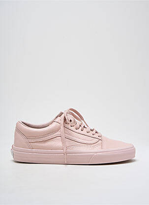 Bėgimo bateliai lygus audinys plokščias kulnas iki 3 cm rožinė VANS moteris