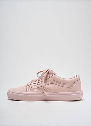Bėgimo bateliai lygus audinys plokščias kulnas iki 3 cm rožinė VANS moteris