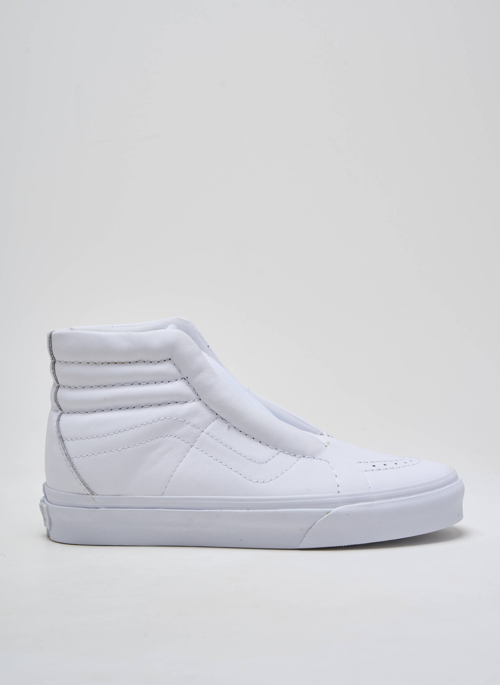 Bėgimo bateliai satino audinys apvalus mygtukas baltas VANS unisexas