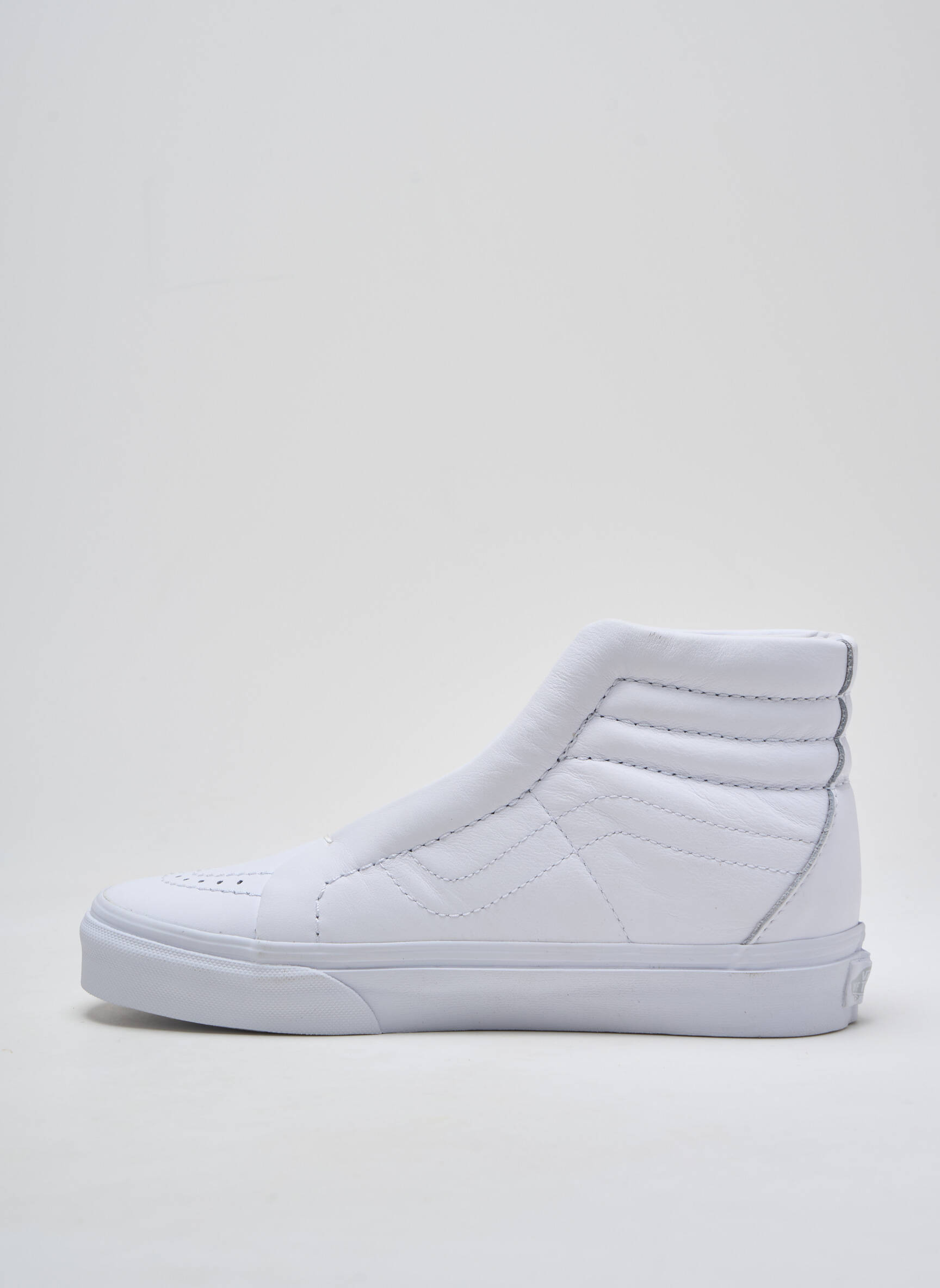 Bėgimo bateliai satino audinys apvalus mygtukas baltas VANS unisexas
