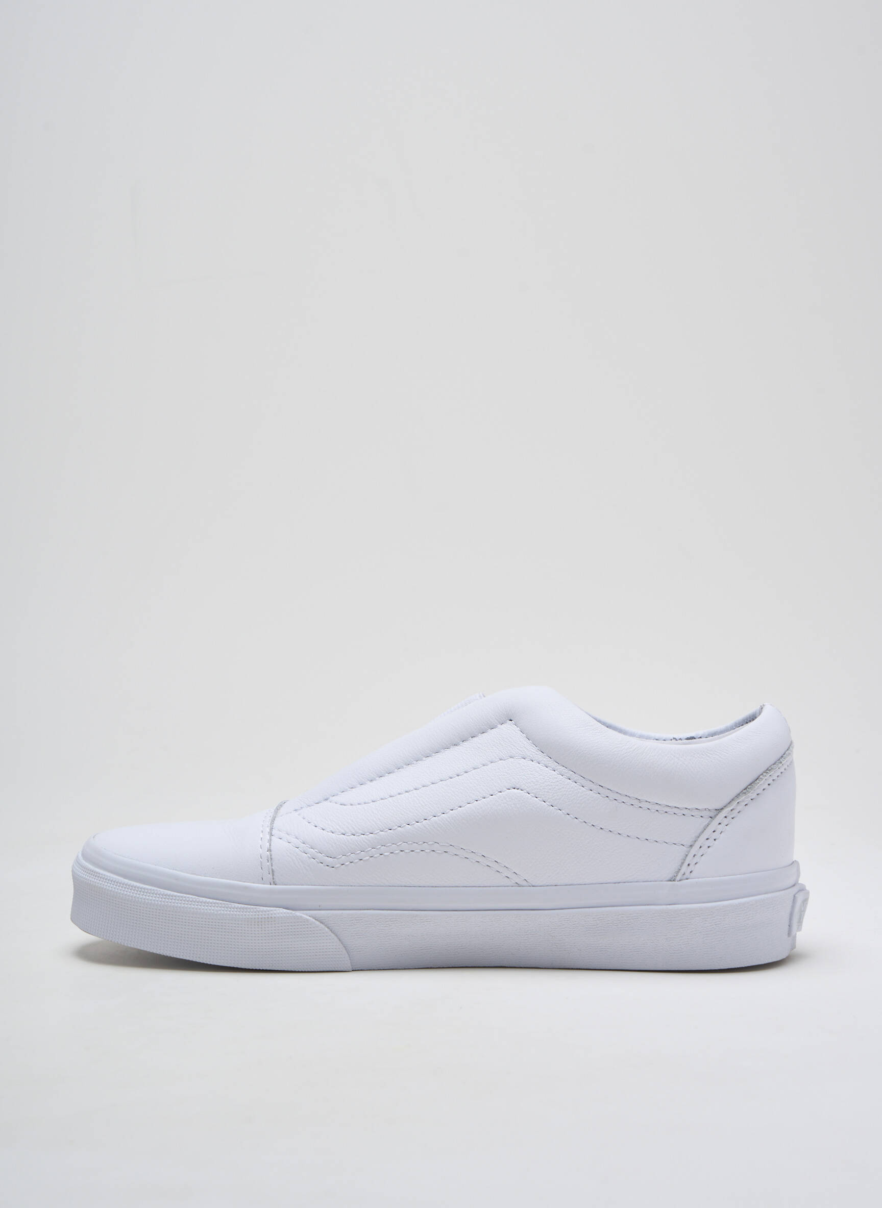 Bėgimo bateliai satino audinys apvalus mygtukas baltas VANS unisexas