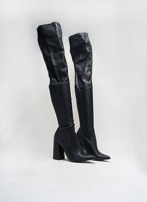 Ilgakulniai batai satino audinys 10 cm ir daugiau aukštakulniai juodas STEVE MADDEN moteris