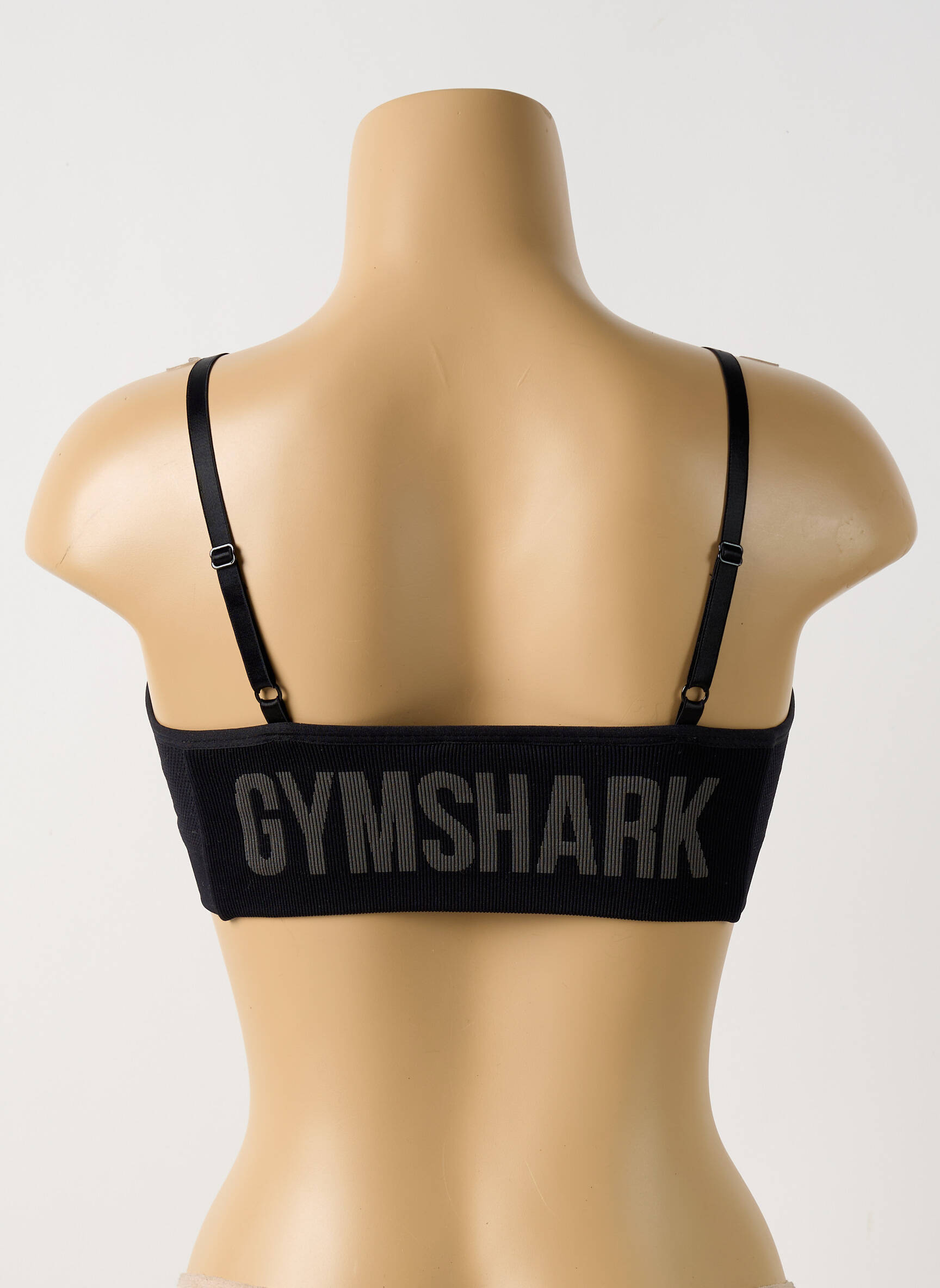 Liemenėlė be rėmo liemenėlės (moteriškos) juodas GYMSHARK moteris