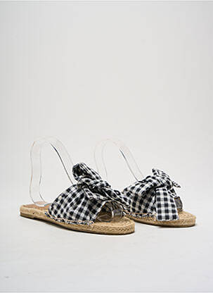 Espadrilės amortizuojančios pado tipas plokščias kulnas iki 3 cm juodas TEXTO moteris