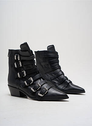 Batai/botai lygus audinys kulnas nuo 4 iki 6 cm juodas ZADIG & VOLTAIRE moteris