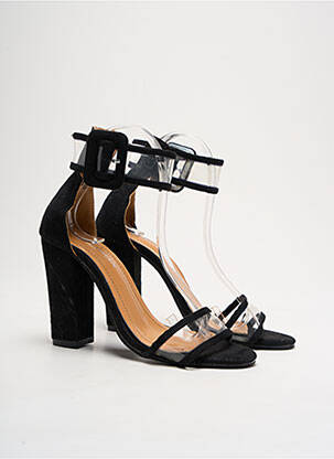 Sandalai/nu pėdos batai su kulnu kulnas nuo 7 iki 9 cm juodas FASHION moteris