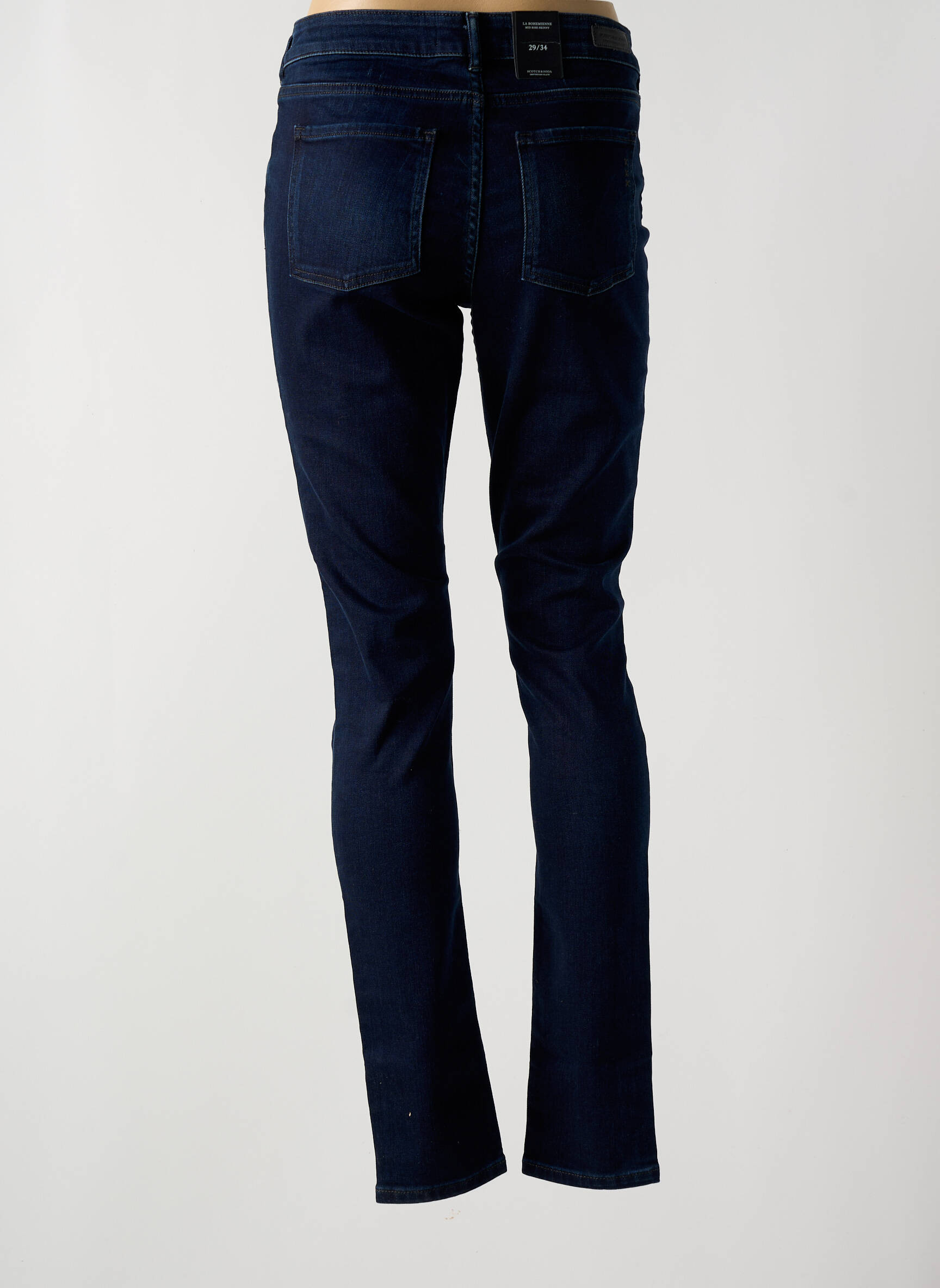 Lieknos džinsai kišenės mėlyna SCOTCH & SODA moteris