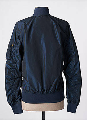Striukė satino efektas mėlyna ALPHA INDUSTRIES moteris