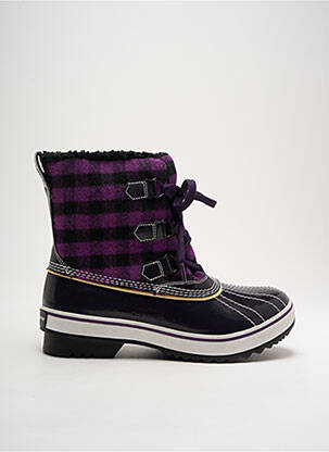 Batai/botai pamušalas kulnas nuo 4 iki 6 cm violetinis SKECHERS moteris