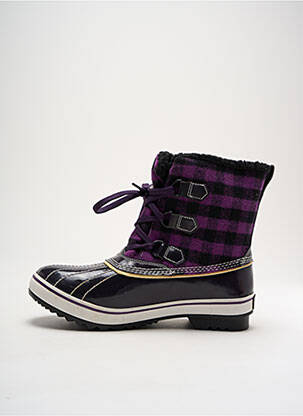 Batai/botai pamušalas kulnas nuo 4 iki 6 cm violetinis SKECHERS moteris