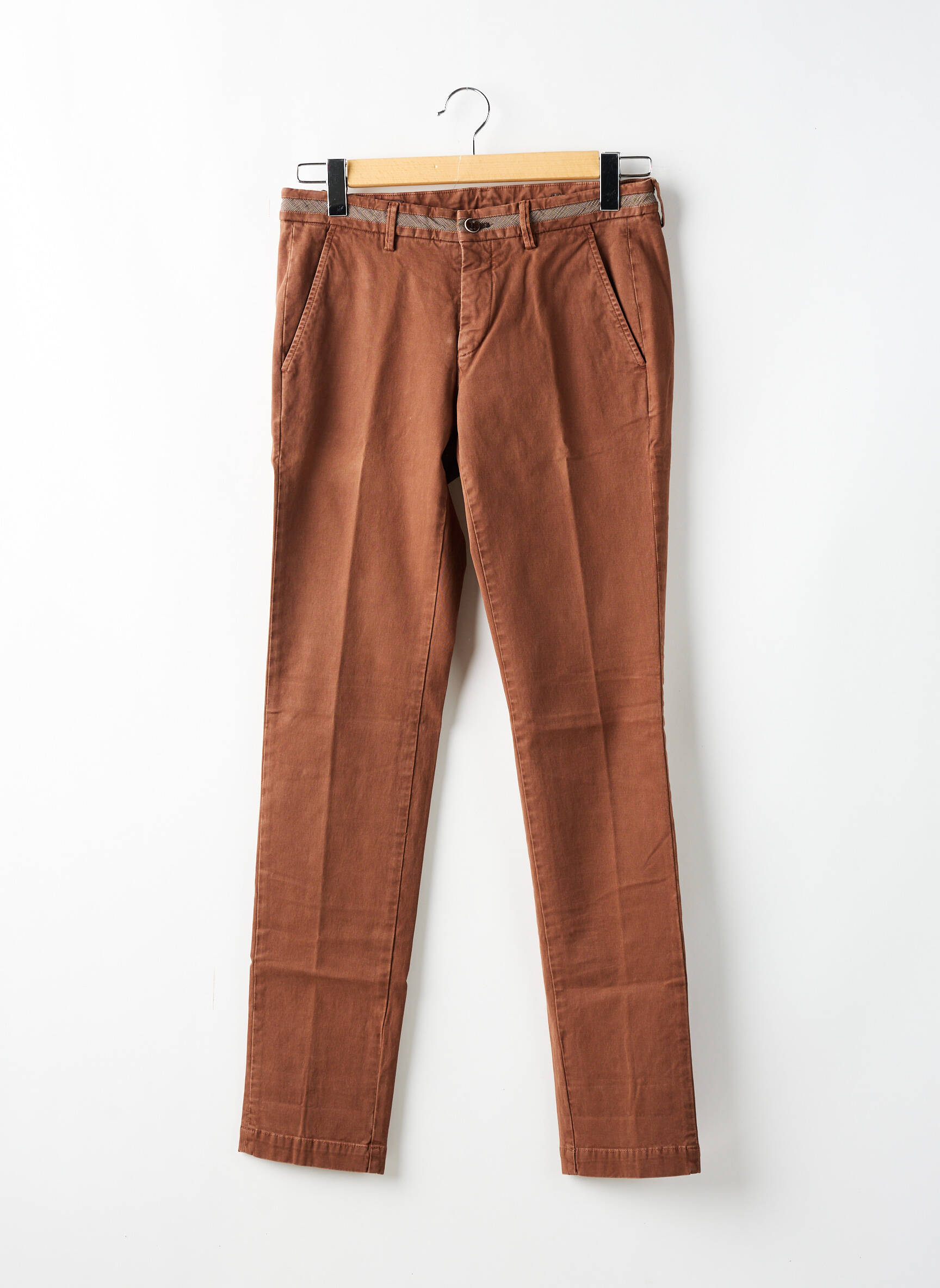 Chino kelnė kišenės rudas MASON'S vyras