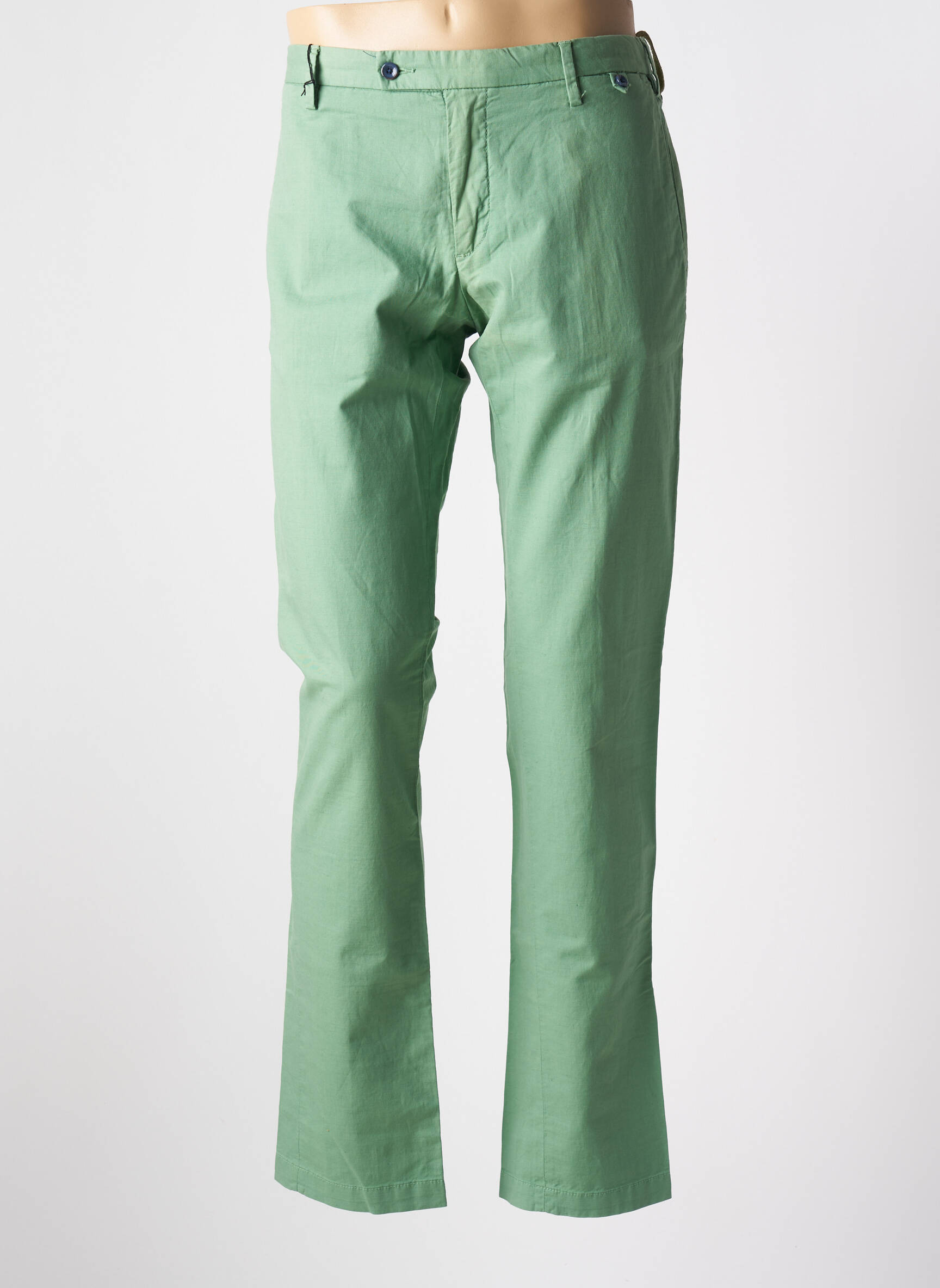 Chino kelnė kišenės žalias AT.P.CO vyras