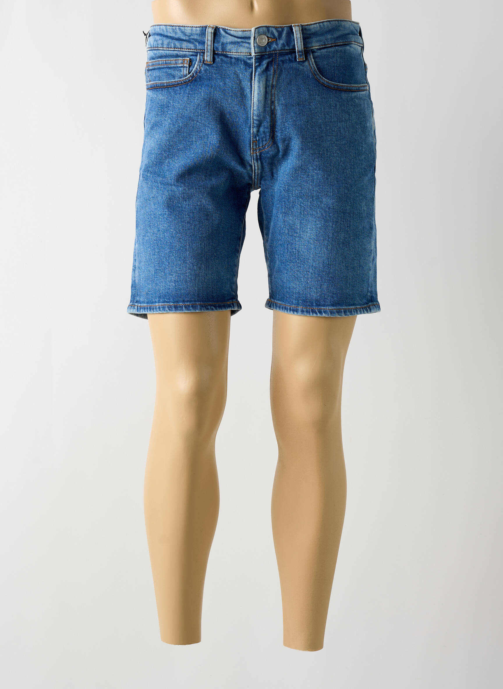 Bermudas denimo audinys mėlyna KNOWLEDGE COTTON APPAREL vyras