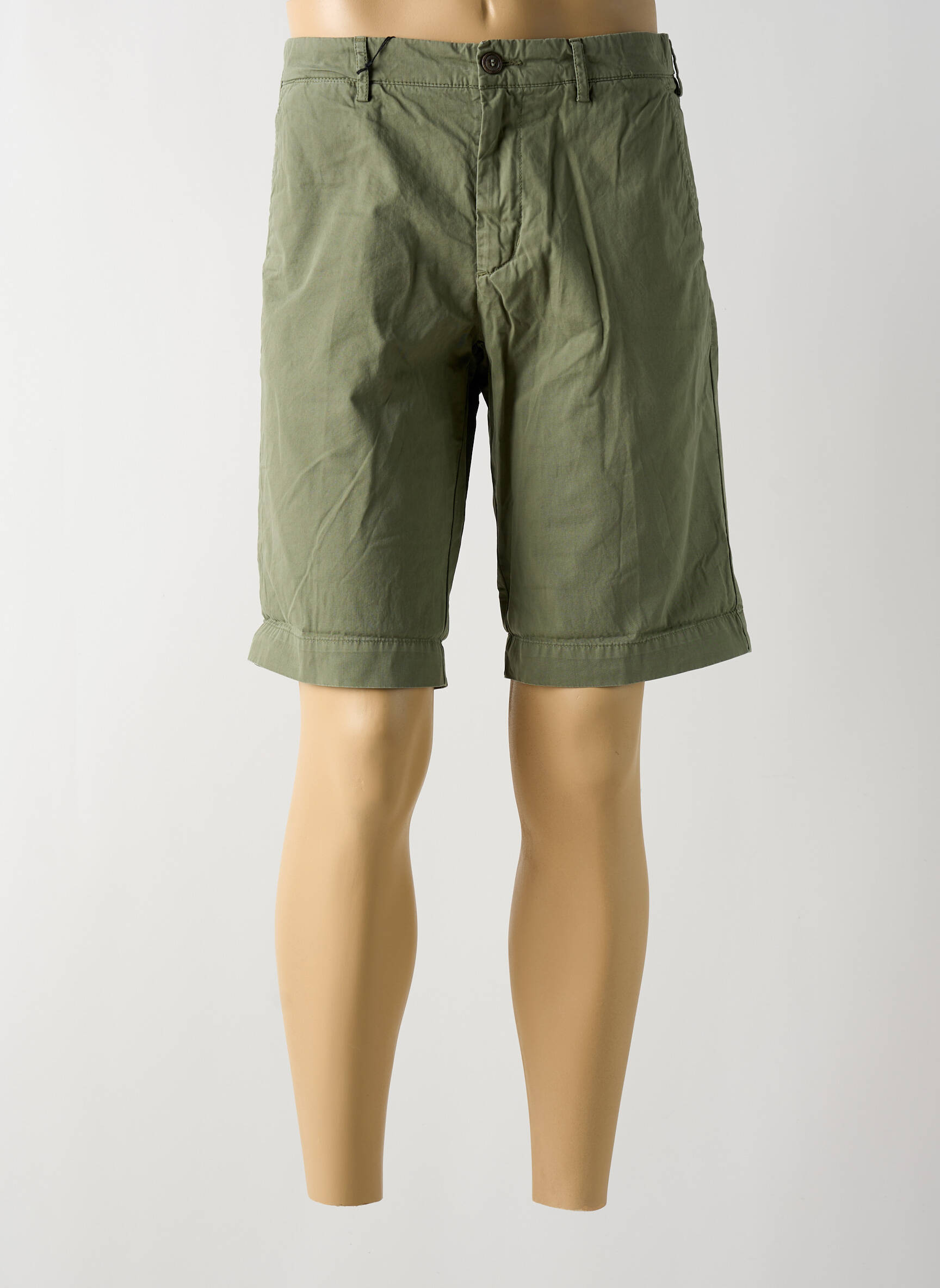Bermudas tiesi kirpimas žalias 40WEFT vyras