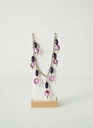 Pakabukas perlų ornamentas violetinis EMMA CRÉATION moteris
