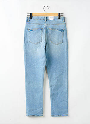 Tiesios kirpimo džinsai aukšta talija aukšta talija mėlyna B.YOUNG moteris