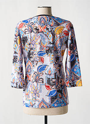 T-marškinys 3/4 rankovės 3/4 rankovės mėlyna CONCEPT K moteris