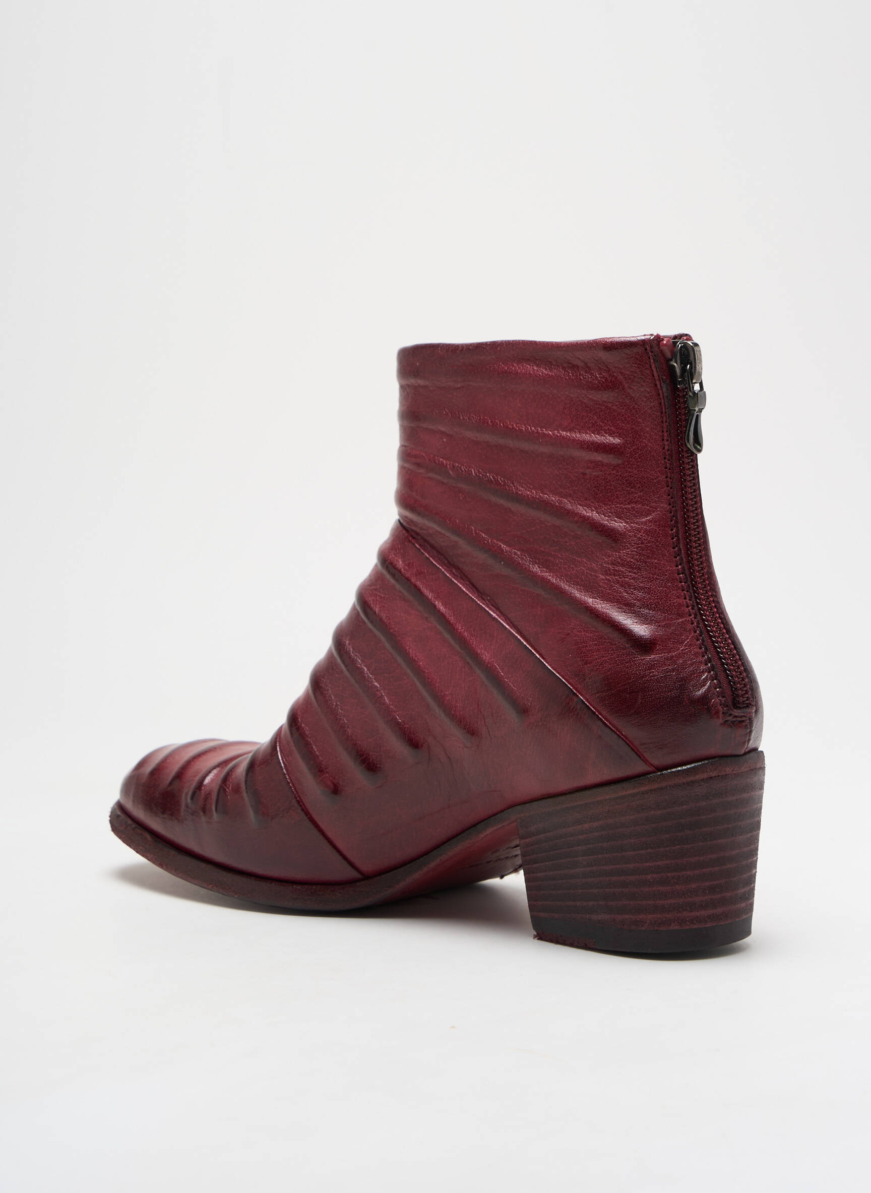 Batai/botai lygus audinys kulnas nuo 4 iki 6 cm violetinis INK SHOES moteris