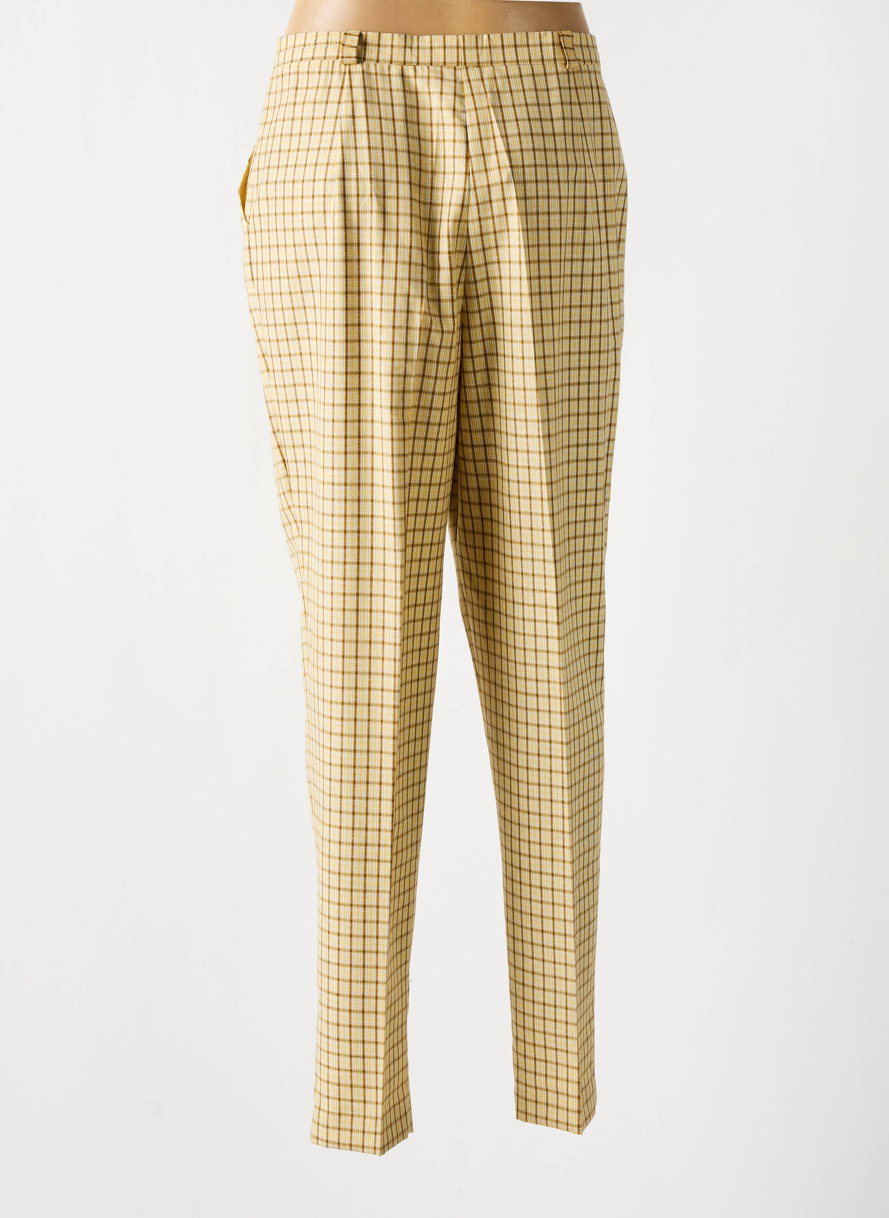 Tiesi kelnė elastinė dydis geltona PAUL MAUSNER moteris