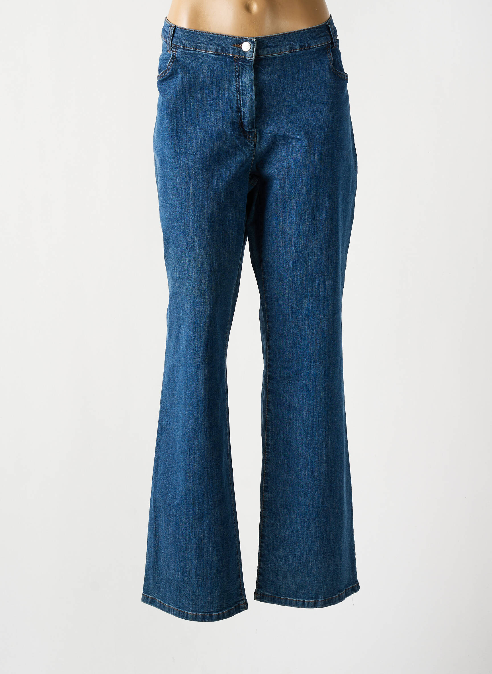 Bootcut džinsai kišenės mėlyna PIONEER moteris