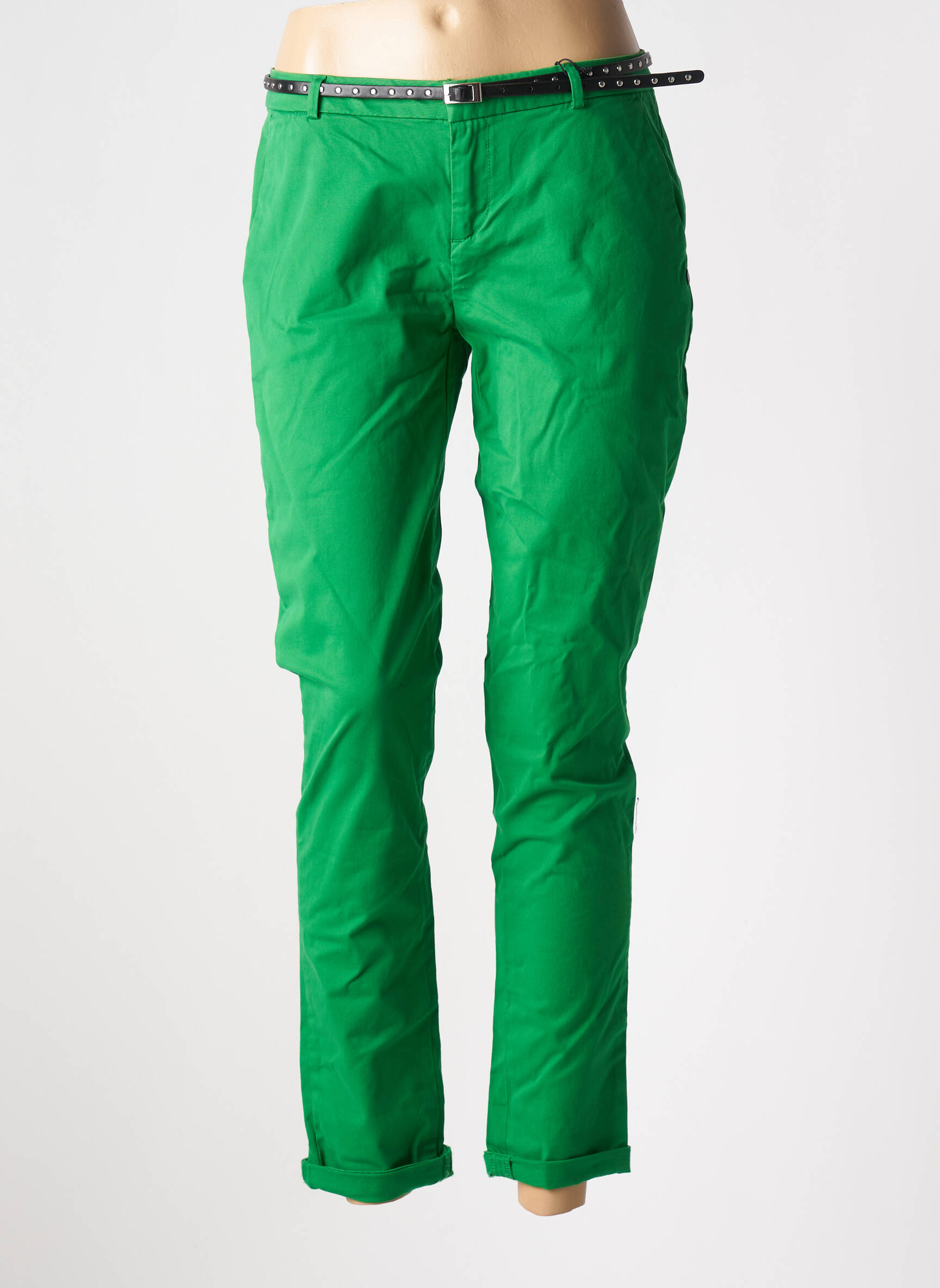 Chino kelnė maža dydžio maža dydžio žalias MAISON SCOTCH moteris
