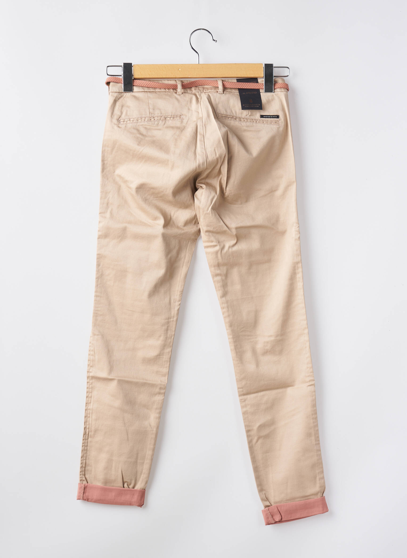 Chino kelnė maža dydžio maža dydžio bežinis MAISON SCOTCH moteris