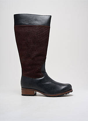 Batai lygus medžiaga kulnas nuo 4 iki 6 cm juodas UGG moteris
