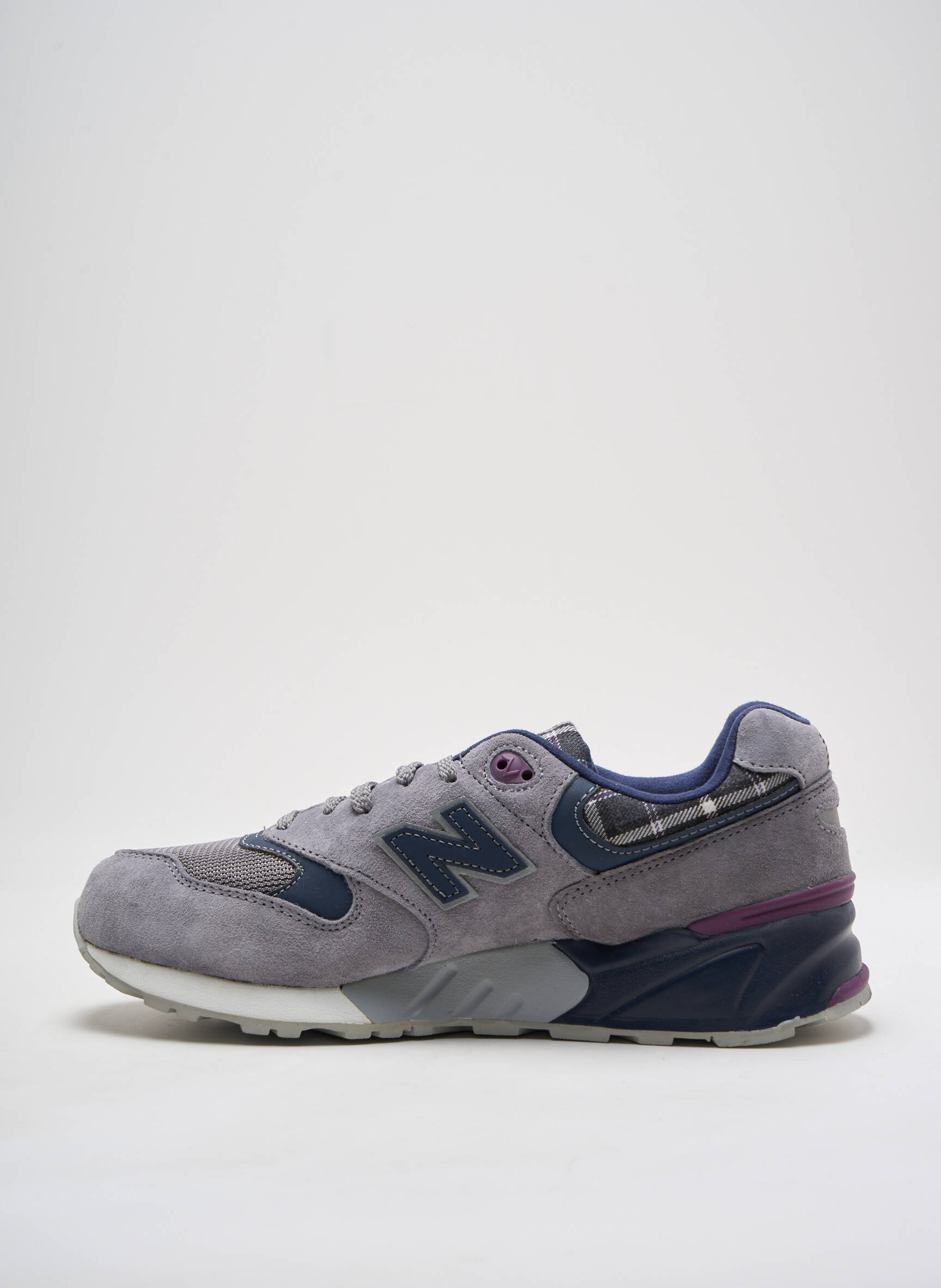 Bėgimo bateliai nubuko audinys kulnas nuo 4 iki 6 cm pilka NEW BALANCE moteris