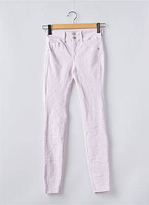Lieknos džinsai push-up normala dydis violetinis ONE SIZE FILTS ALL moteris